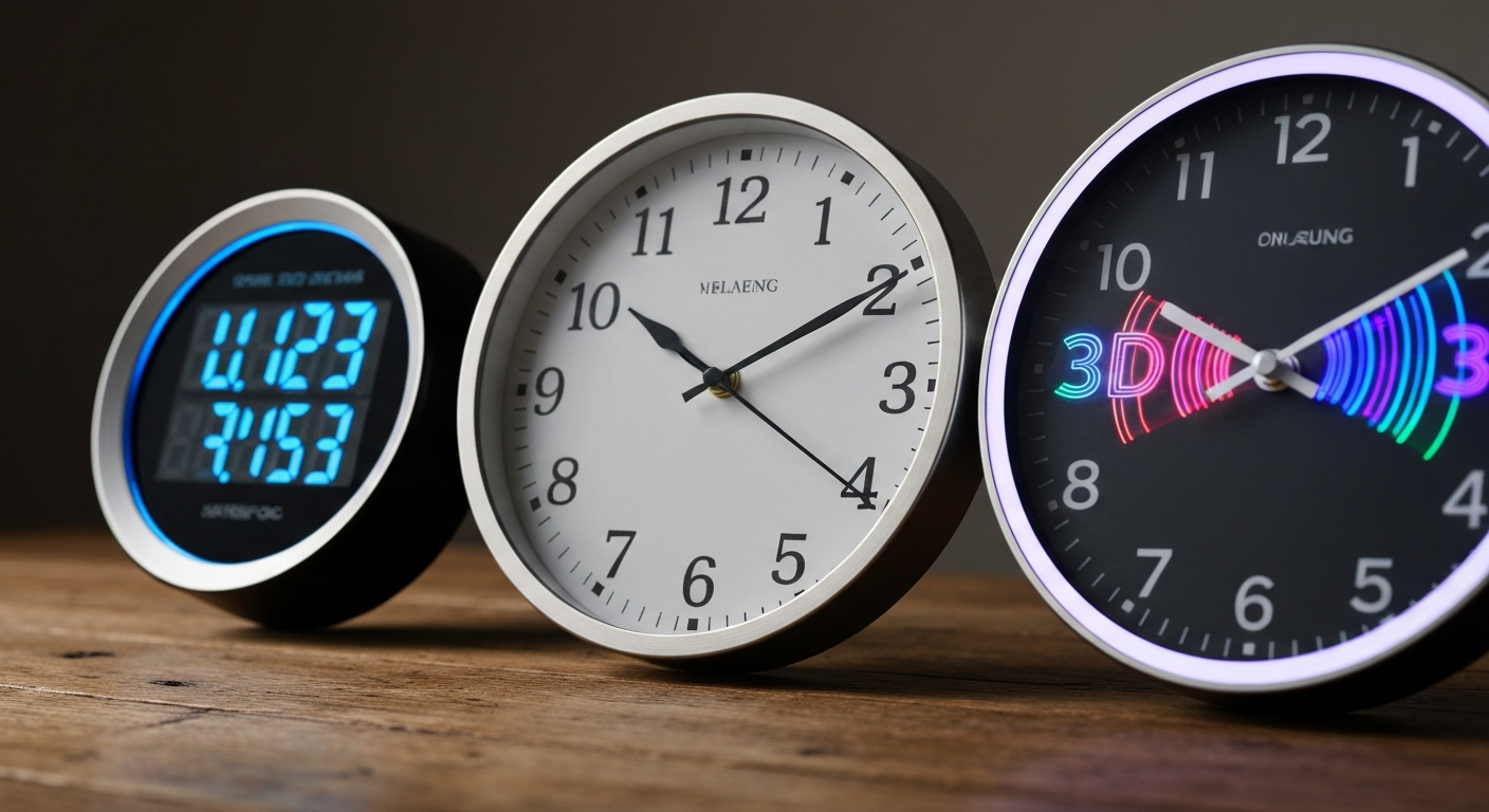 Wall clock design