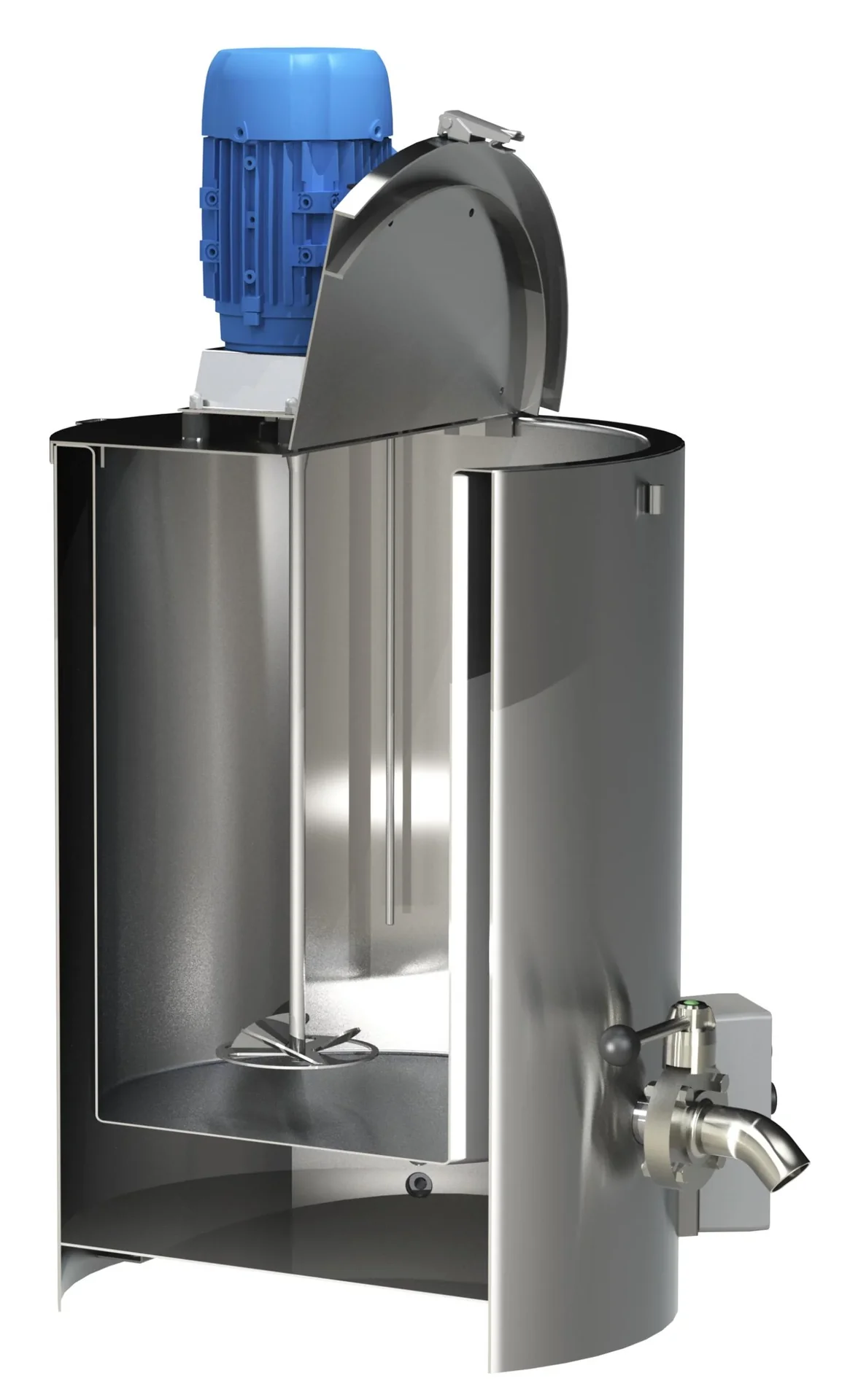Deckel mit Rührwerk für MilkPot 50 - 3