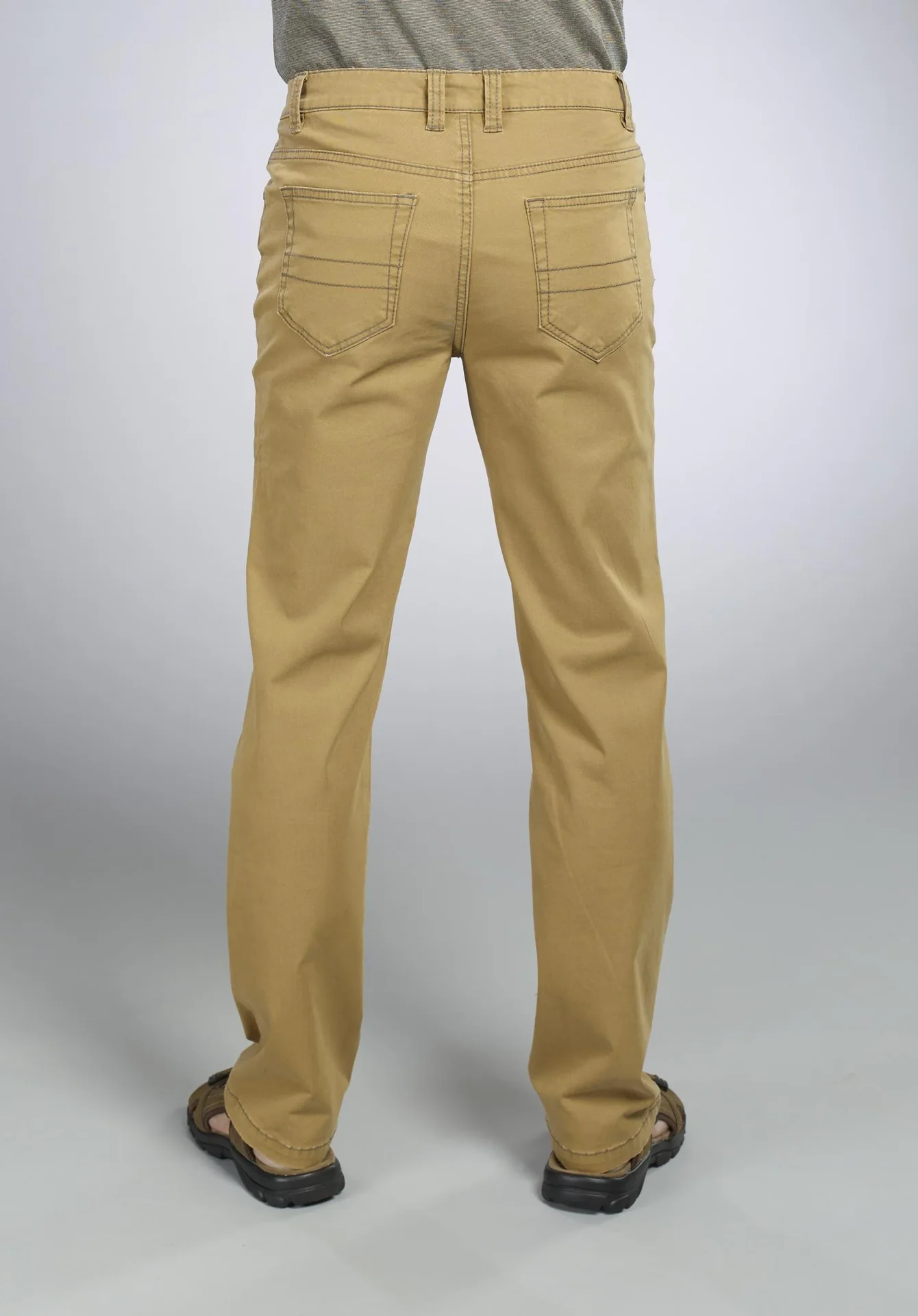 Stretchhose, Farbe camel, Gr.48 - 1