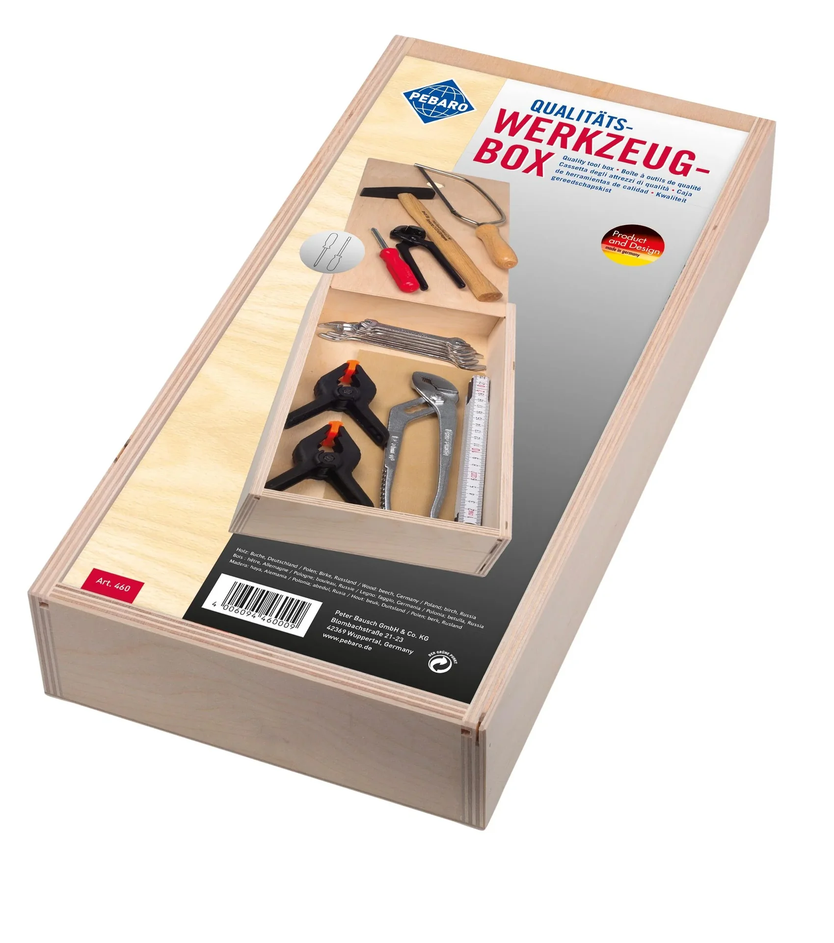 Qualitäts-Werkzeugbox, 16 Teile - 1