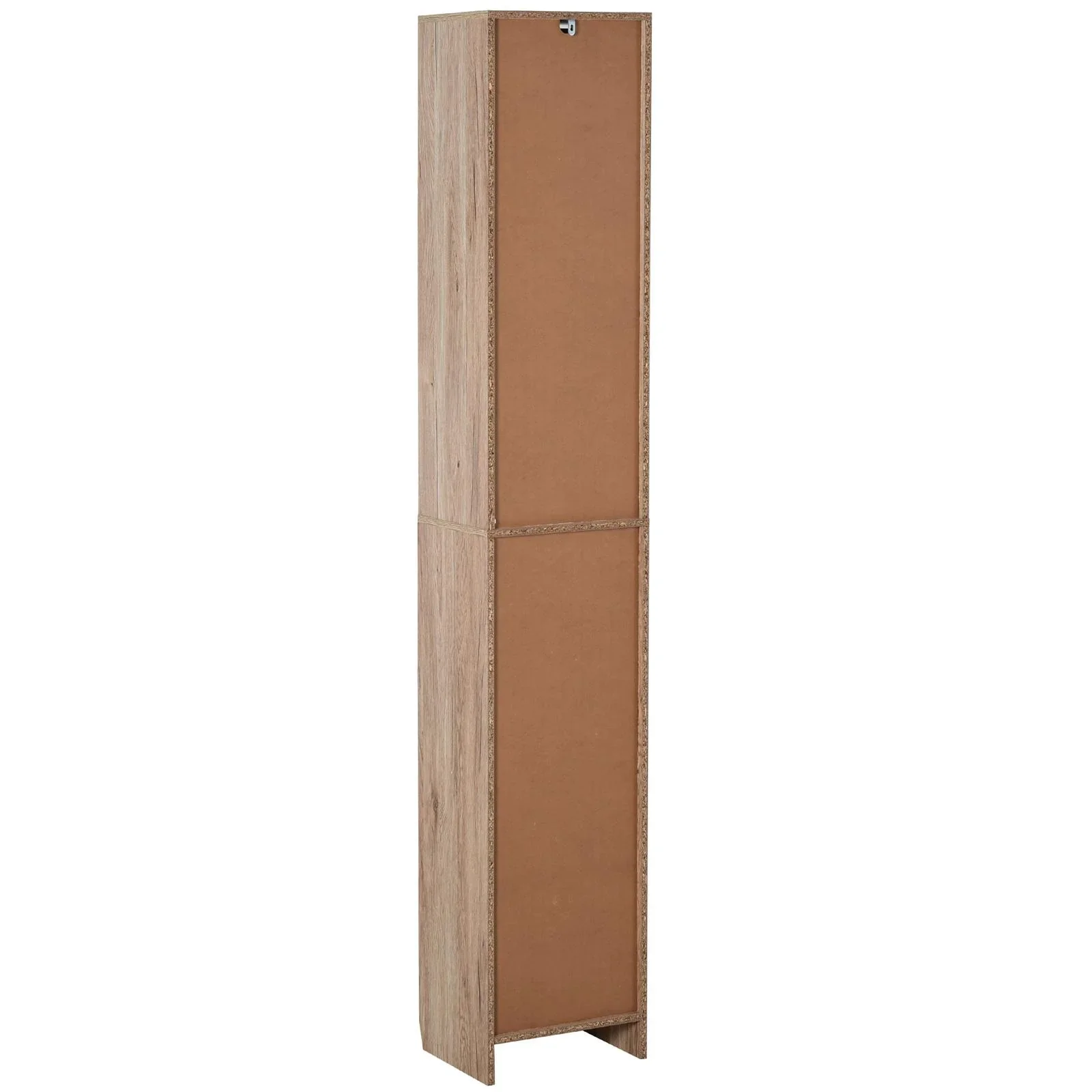 Zimmerschrank mit 2 Regalen und 2 Schränken mit Türen - 0