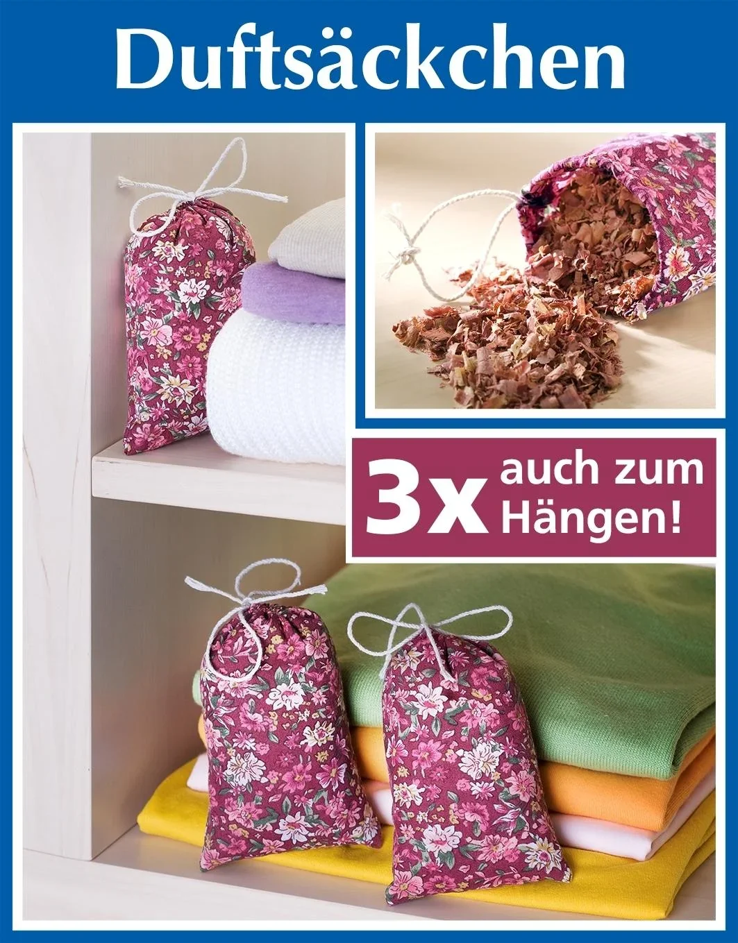 Mottenstop-Säckchen, 6er-Set - 0