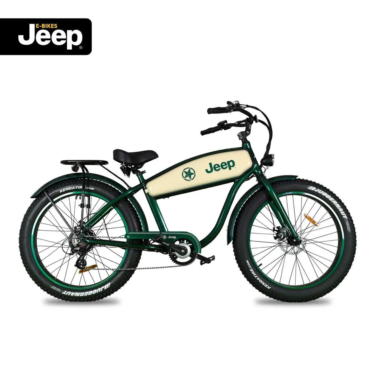 Unisex Cruise E-Bike, 26 Zoll, Rahmengröße 46 cm, 7-Gang Kettenschaltung, green, CR 7004 - 5