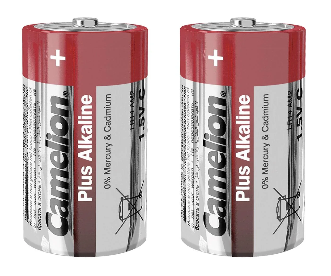 Plus Alkaline Baby C Batterie - 2Stück - 1