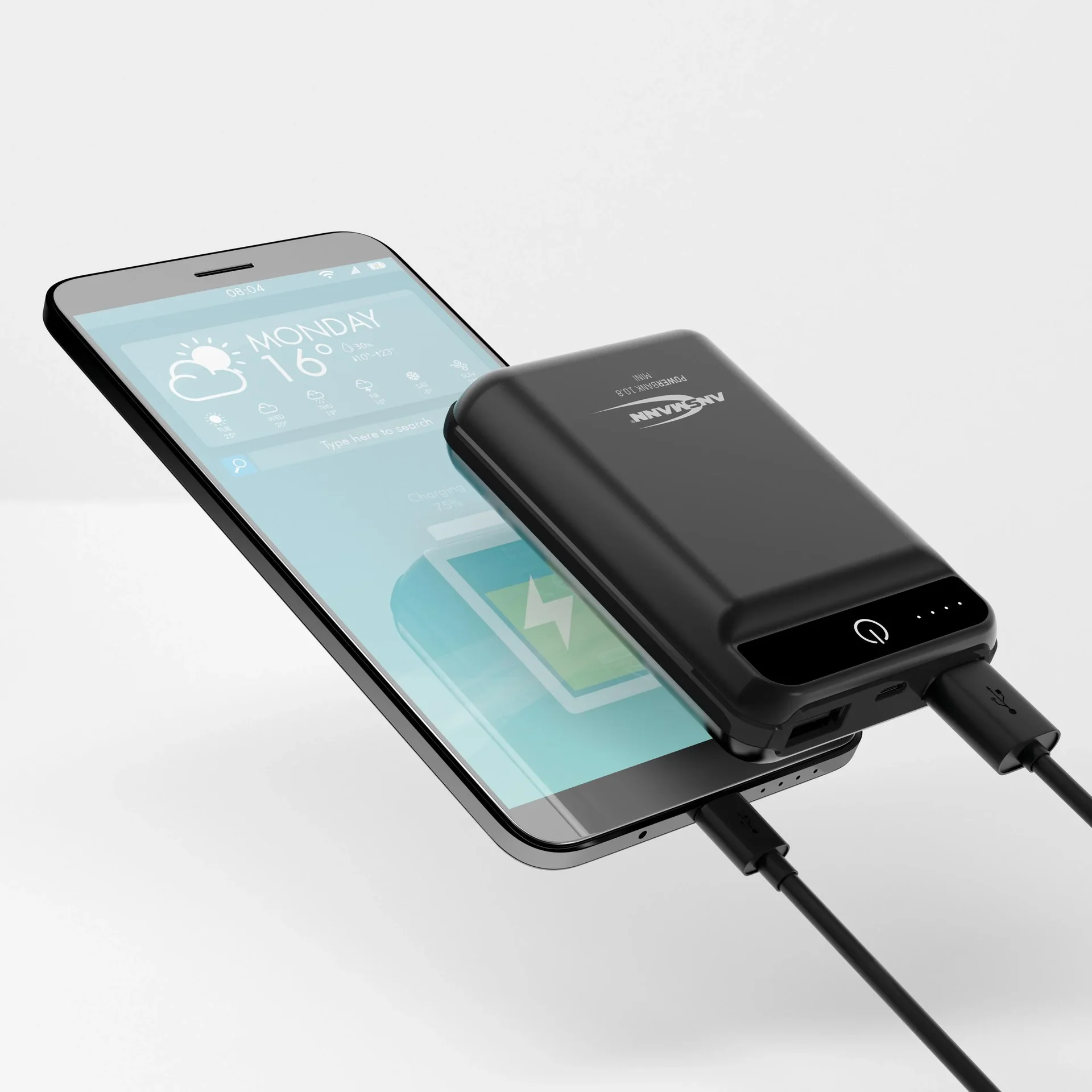 Powerbank (externer Akku) mit 10000 mAh - 1