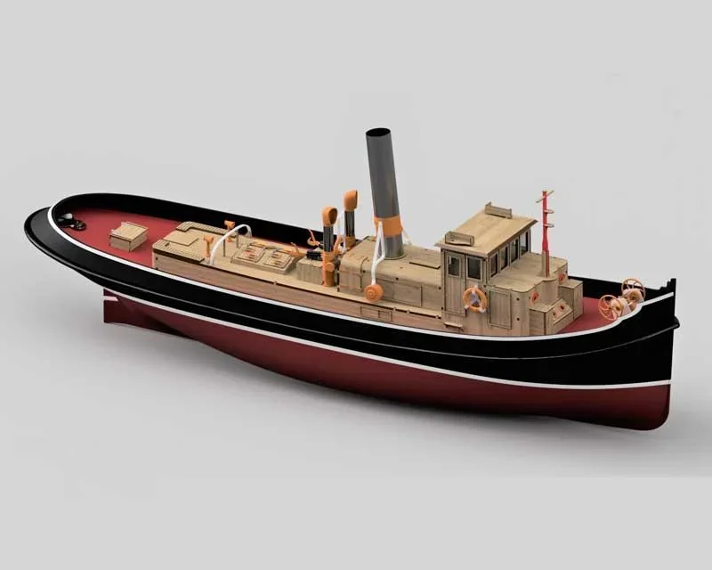 Holzbausatz Liman 2, Historischer Schlepper im Maßstab 1:20 - 4