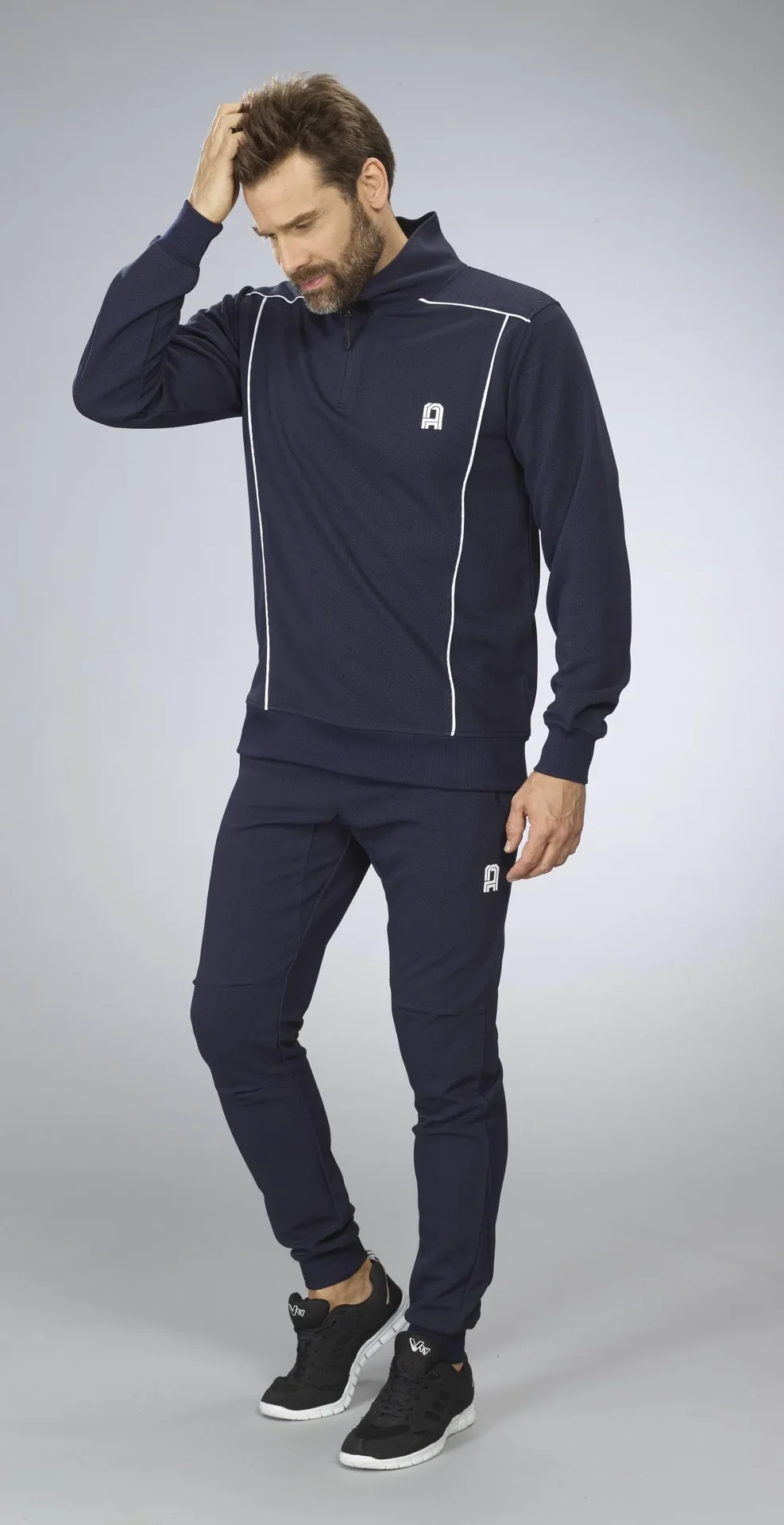 Sweatshirt, Farbe marine, Gr.M - 0
