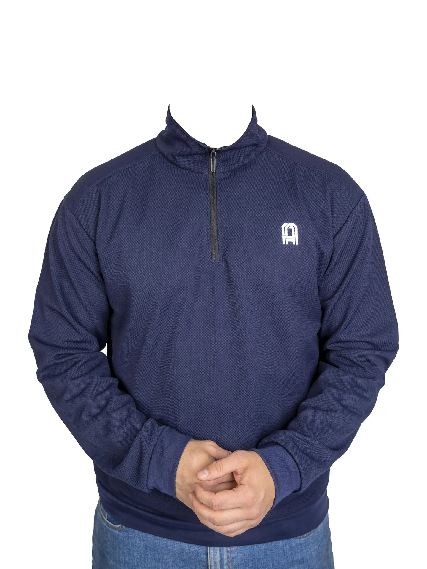 Sweatshirt, Farbe marine, Gr.M - 2