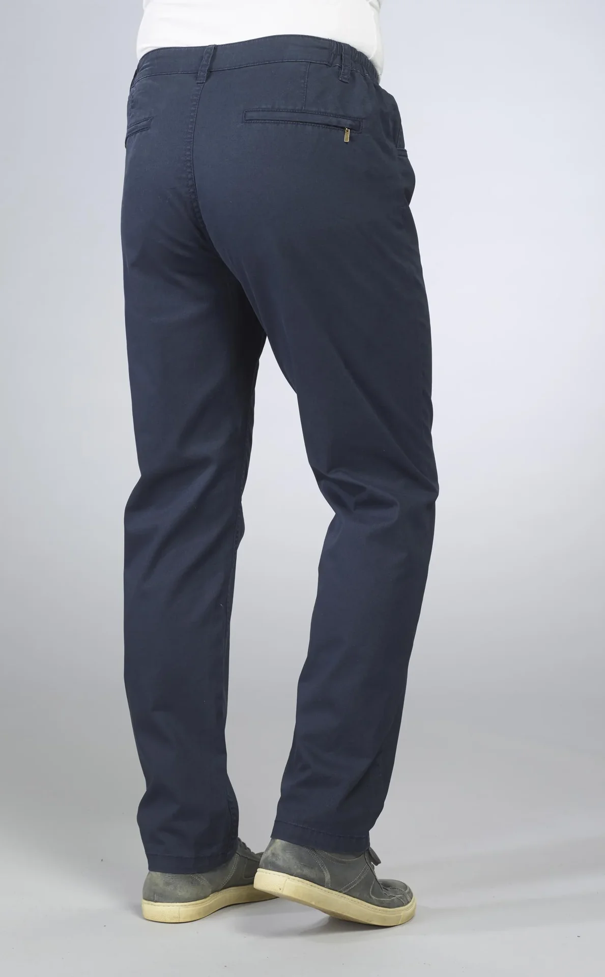 Stretchhose mit Komfortbund, Farbe marine, Gr.48 - 0