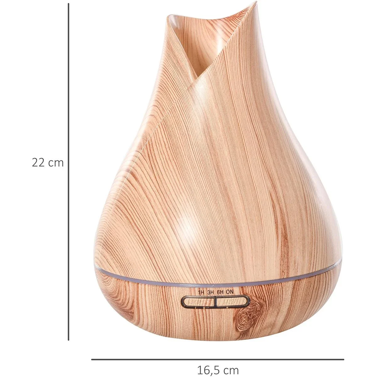Aroma Diffuser für ätherische Öle mit LED natur - 7