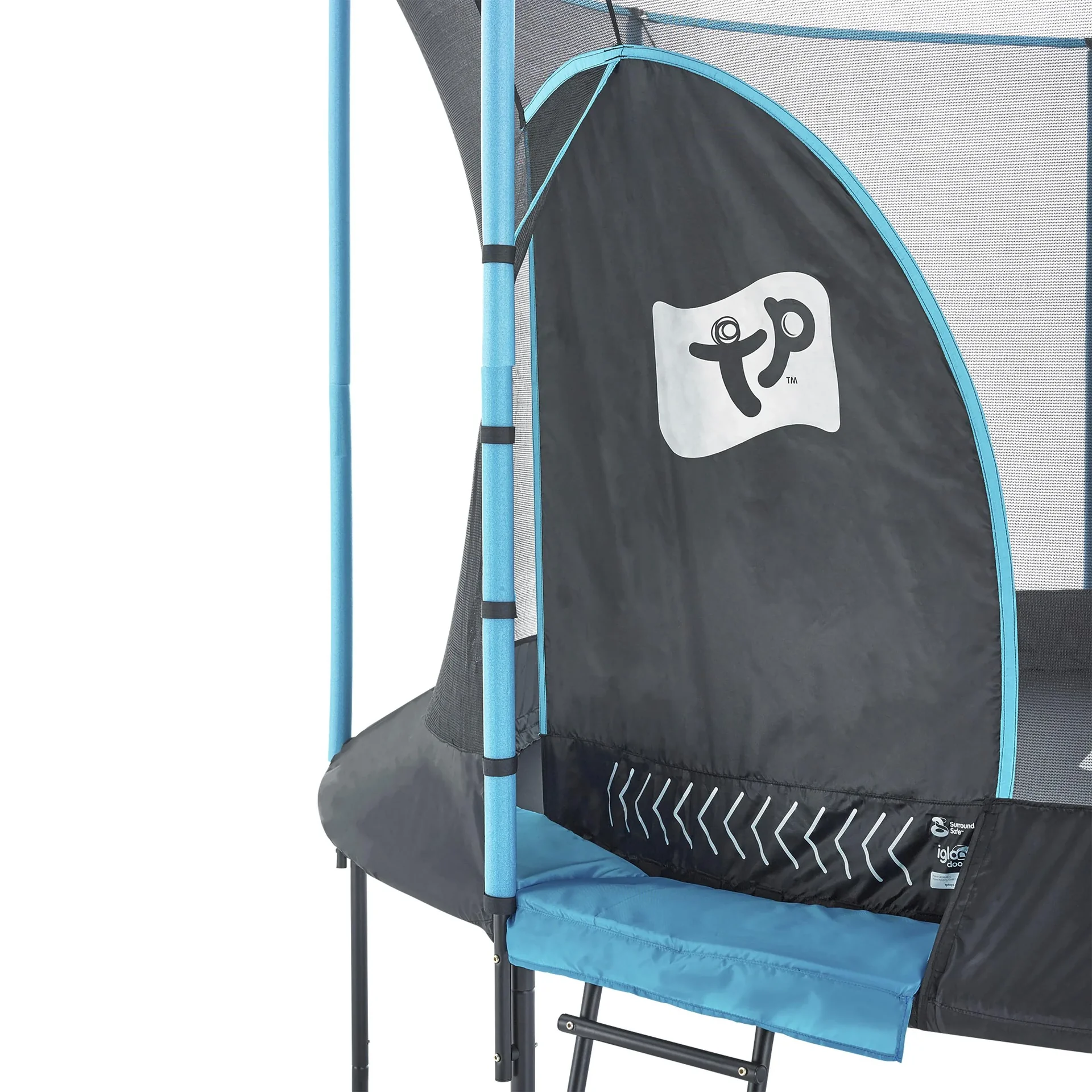 Genius Trampolin blau/schwarz Ø366 cm - 3