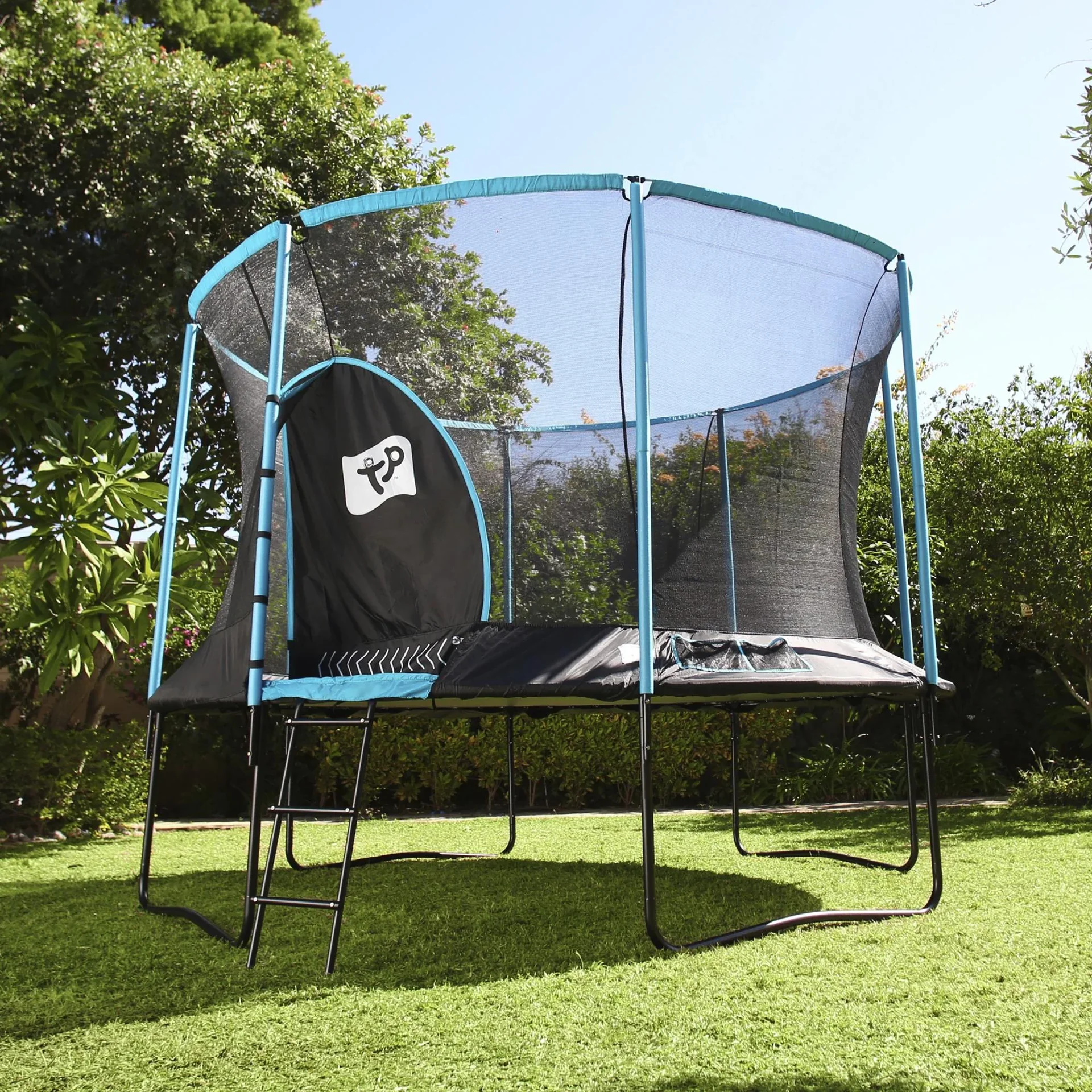 Genius Trampolin blau/schwarz Ø366 cm - 6