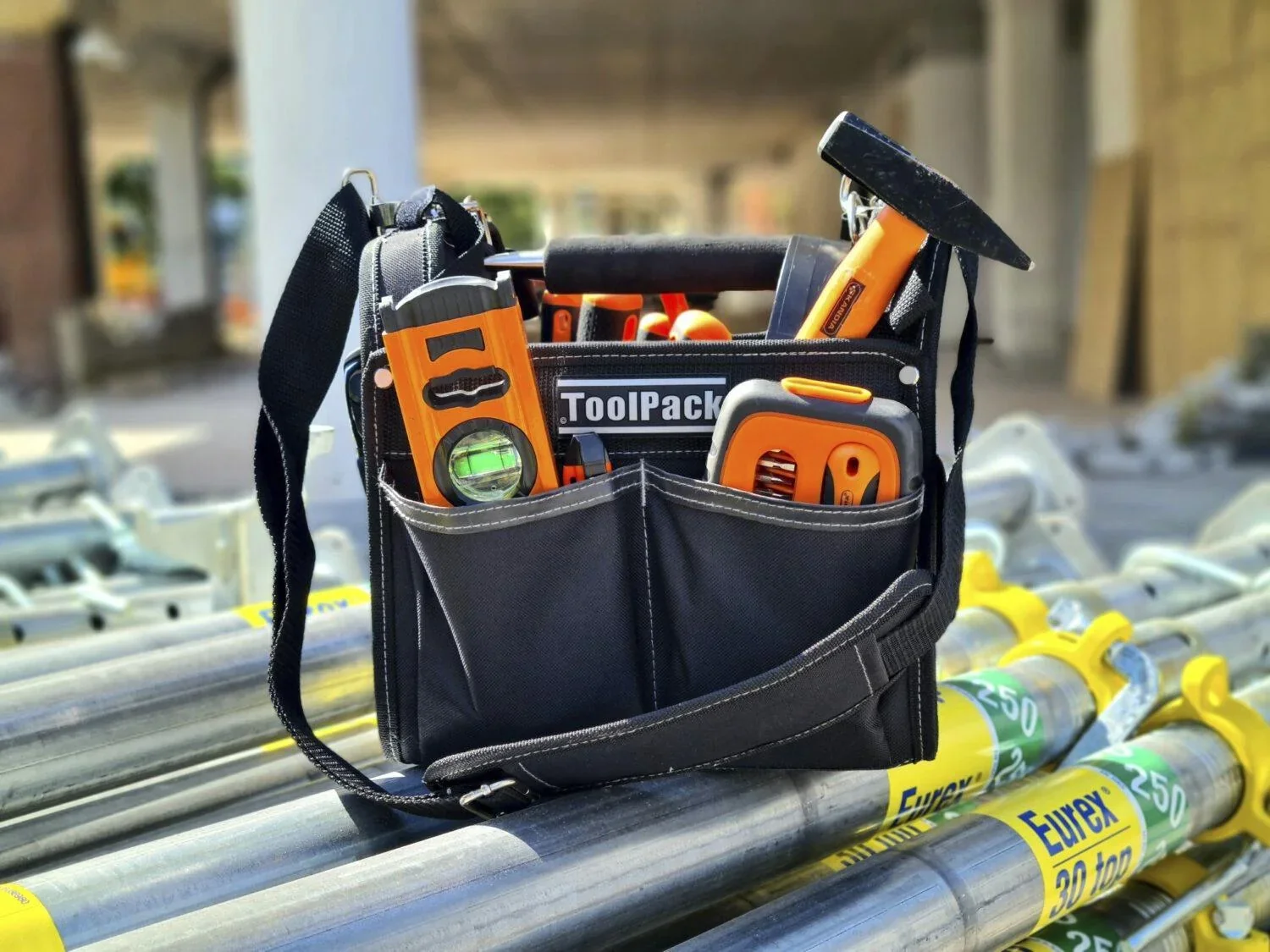 Werkzeug Tragetasche Kompakt "Solid", schwarz - 2
