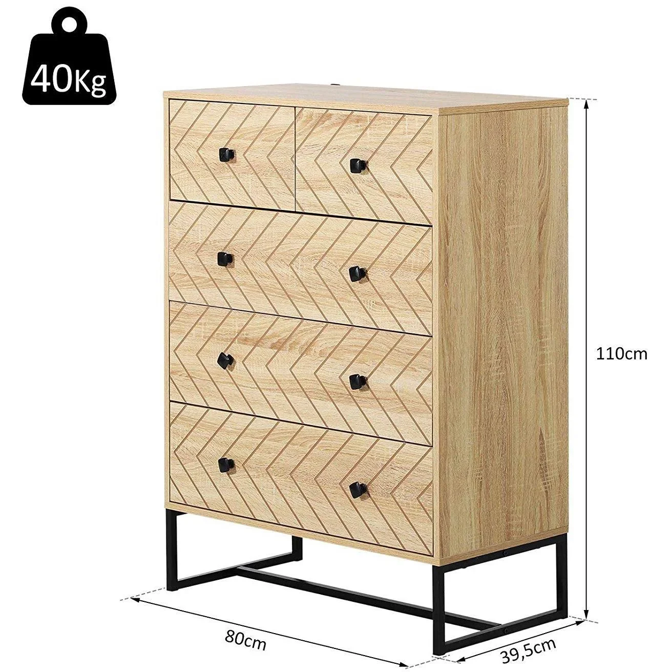Kommode im Retro-Design - 3