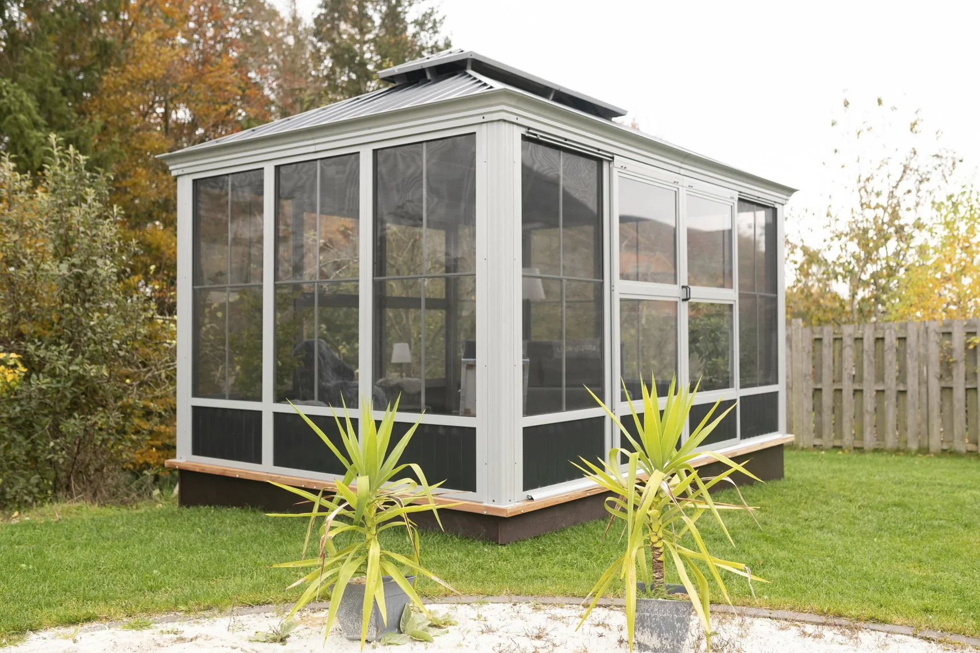 Pavillon Bolata 10 x 14 anthrazit - 7