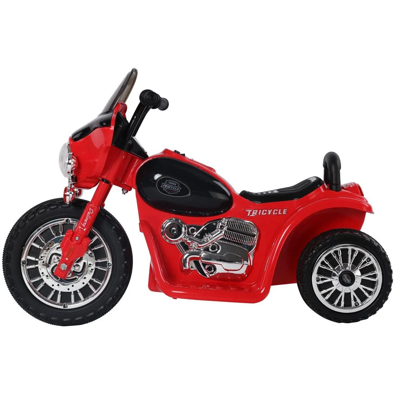 Elektromotorrad Kindermotorrad rot - 2