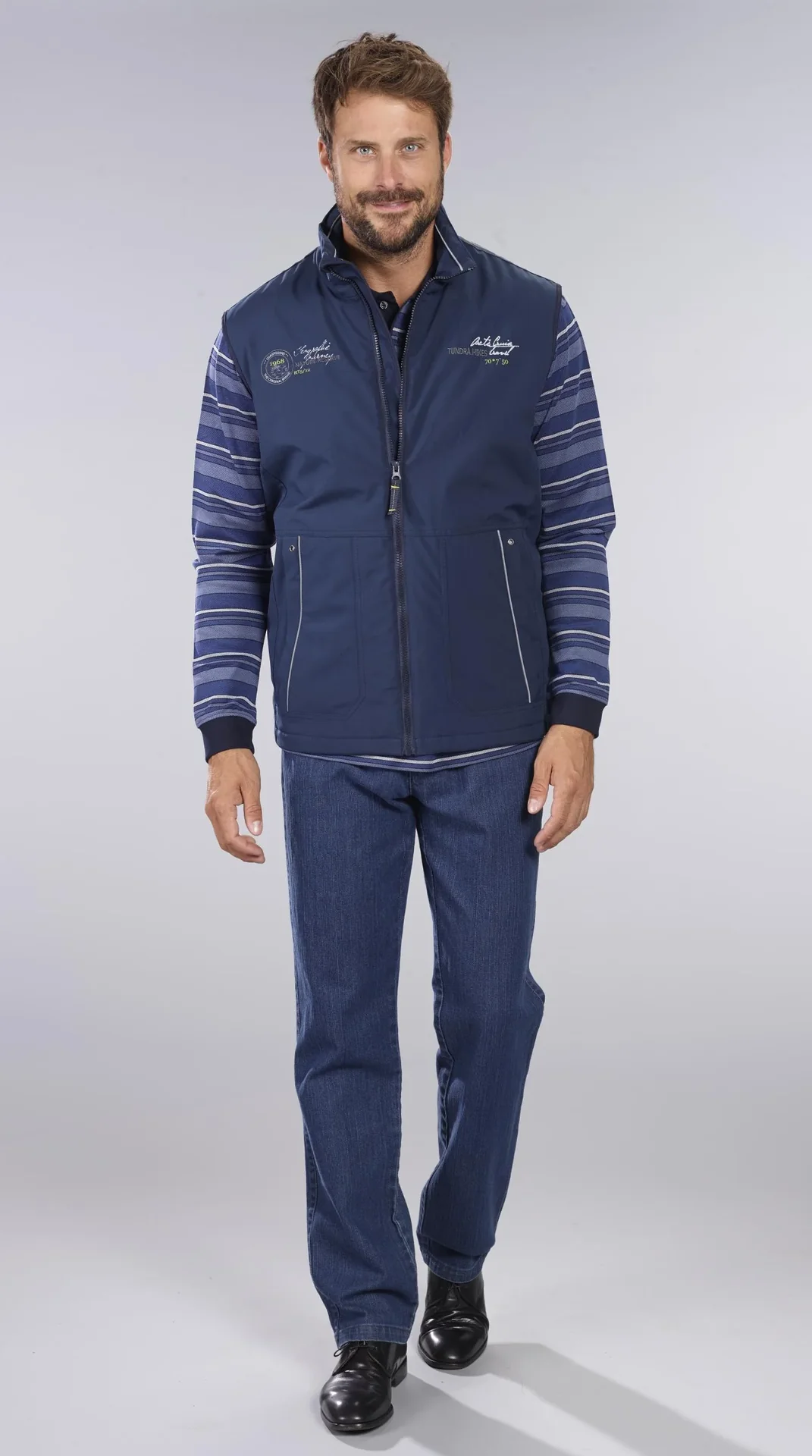Komfortjeans, Farbe bluestone, Gr.26 - 2