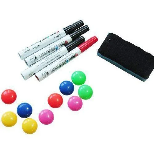 Magnettafel inklusive Zubehör weiß - 2