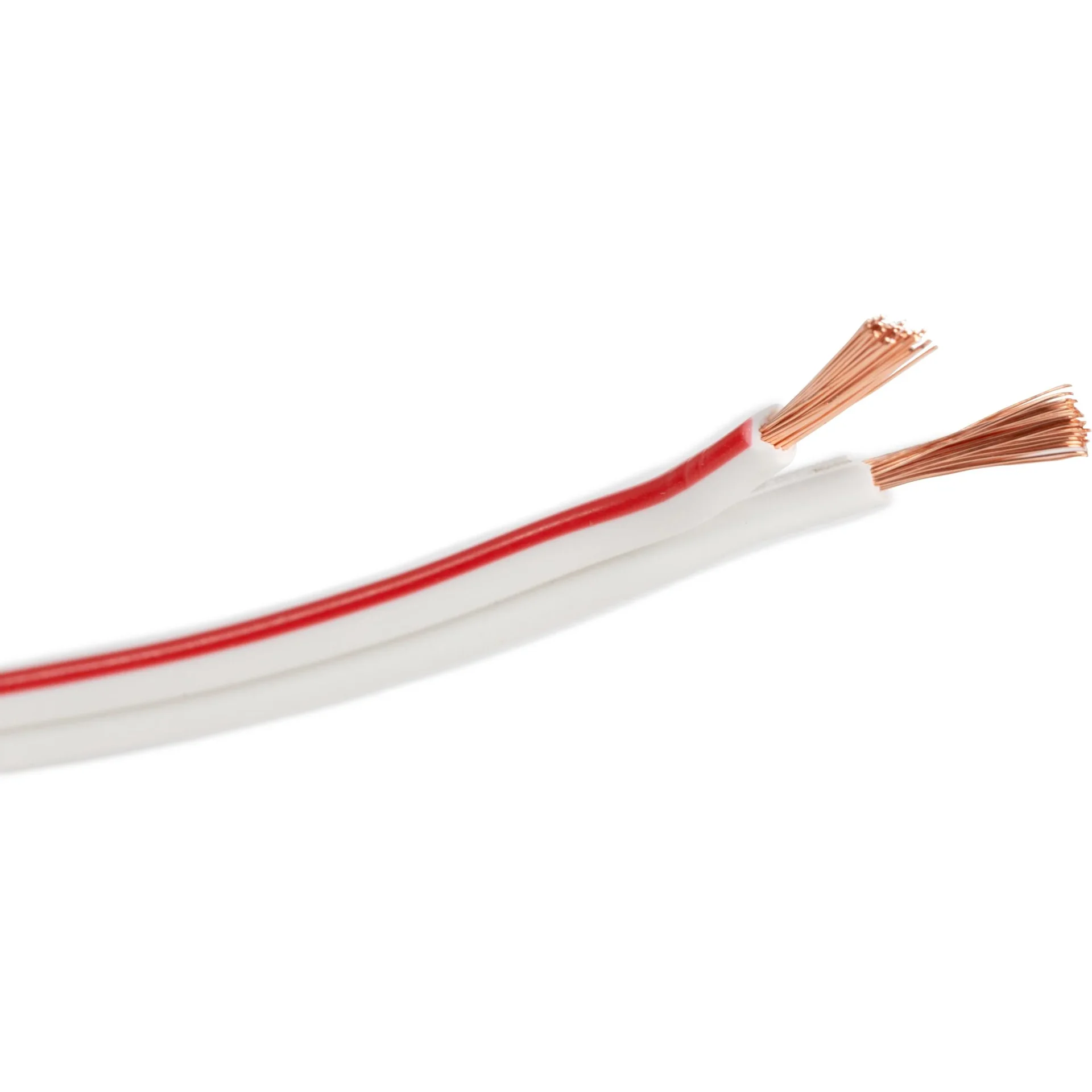 lautsprecherkabel - weiß - 2 x 1.5 mm² - 100 m - 0