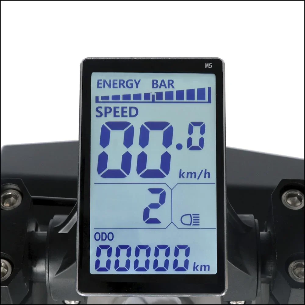 Forca E-Roller "Knumo" 45 km/h, 1500 Watt Plus inklusive Lithium-Akku schwarz - 6