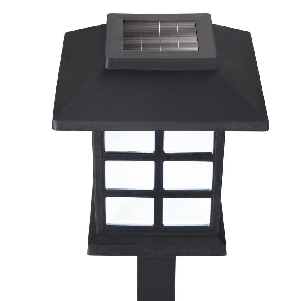 6 x LED-Außen-Solarleuchten - 0