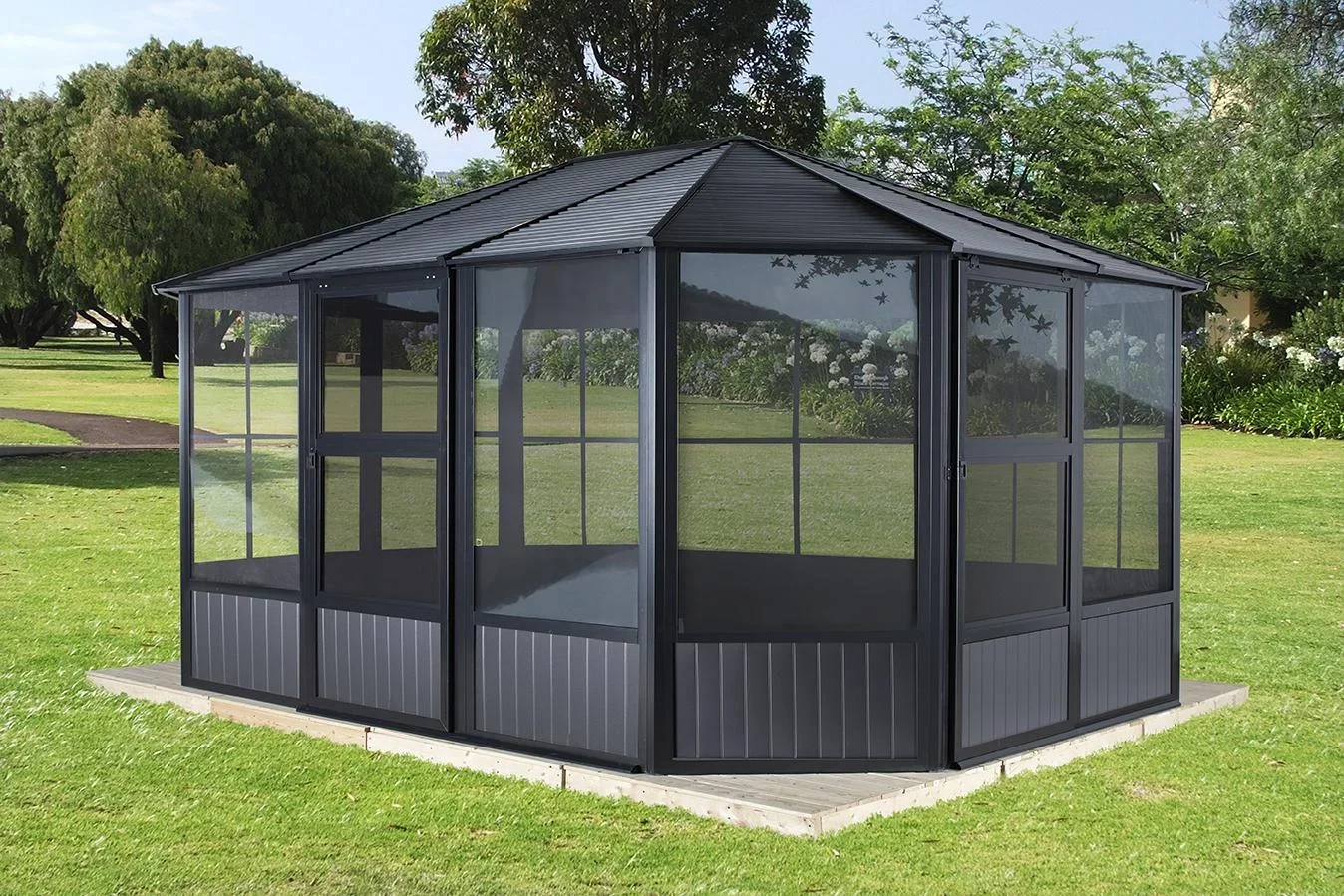 Pavillon Charleston 12 x 15 - 6