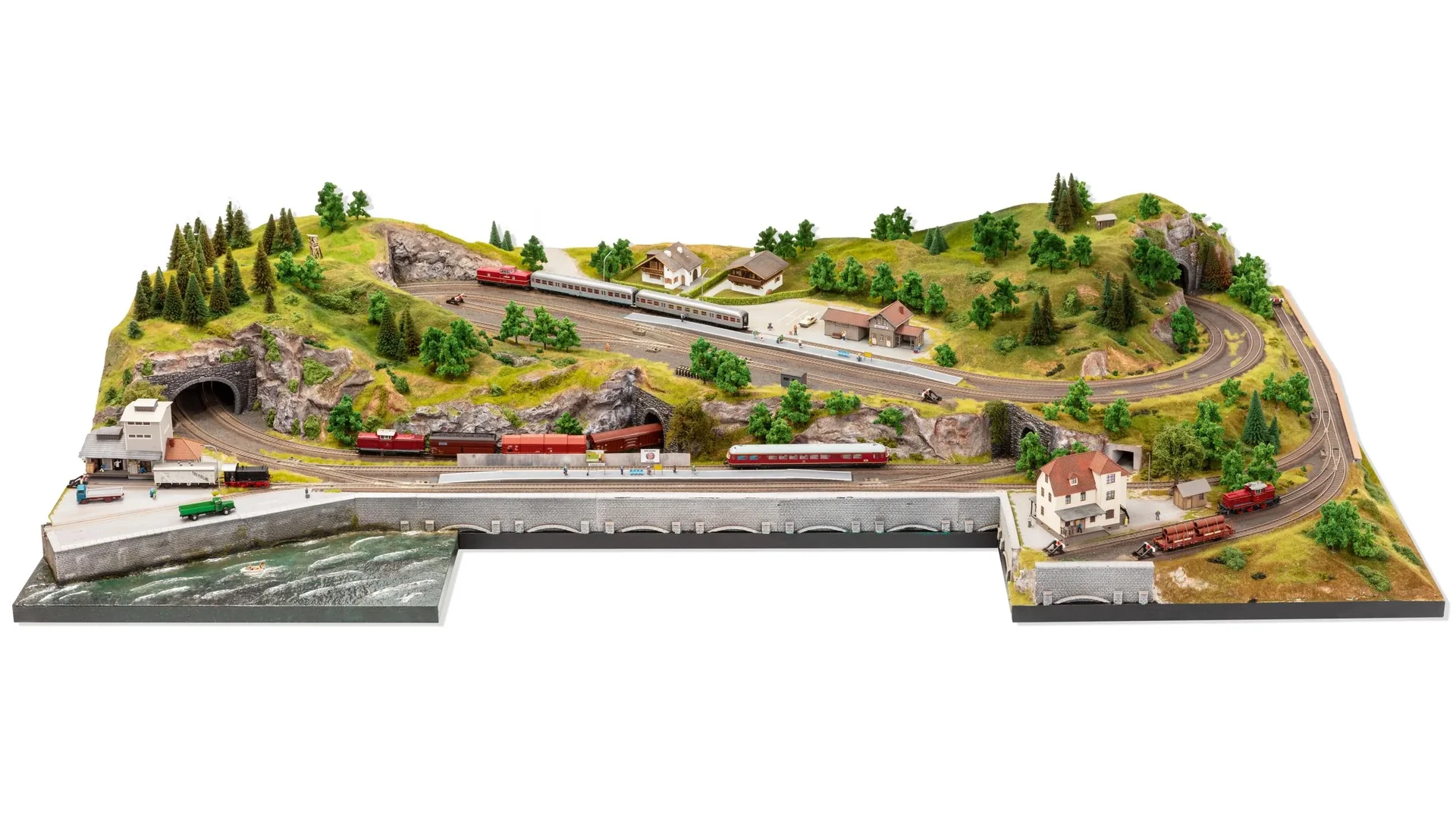 H0 Easy-Track Trassenbausatz "Martinstadt" - 2