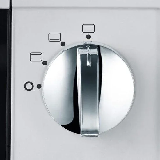 Freistehender Mini-Backofen - 800 Watt - Silber - 2