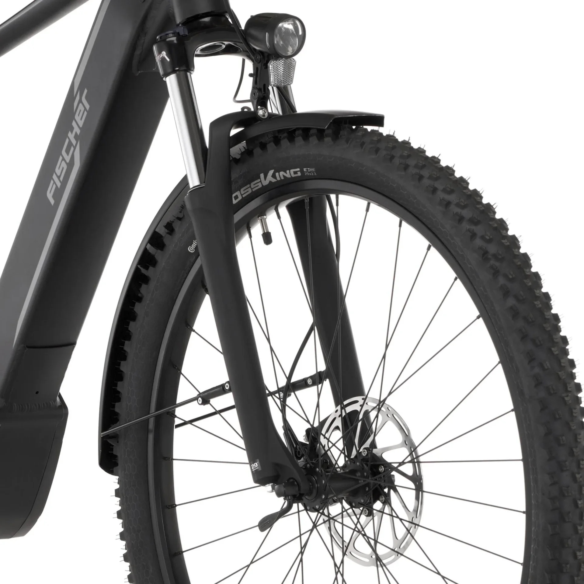 Herren E-Bike ATB, 29 Zoll, Rahmengröße 46cm, 10-Gang Kettenschaltung, schwarz matt, TERRA 5.0i - 4