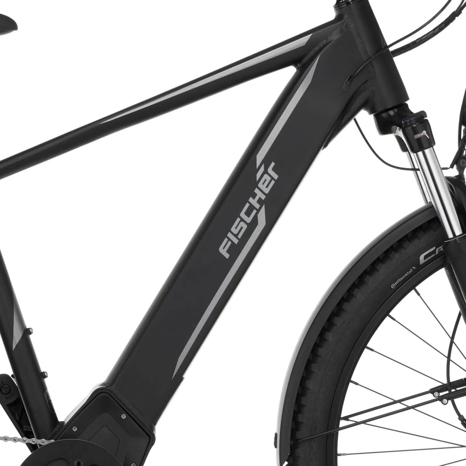 Herren E-Bike ATB, 29 Zoll, Rahmengröße 46cm, 10-Gang Kettenschaltung, schwarz matt, TERRA 5.0i - 6