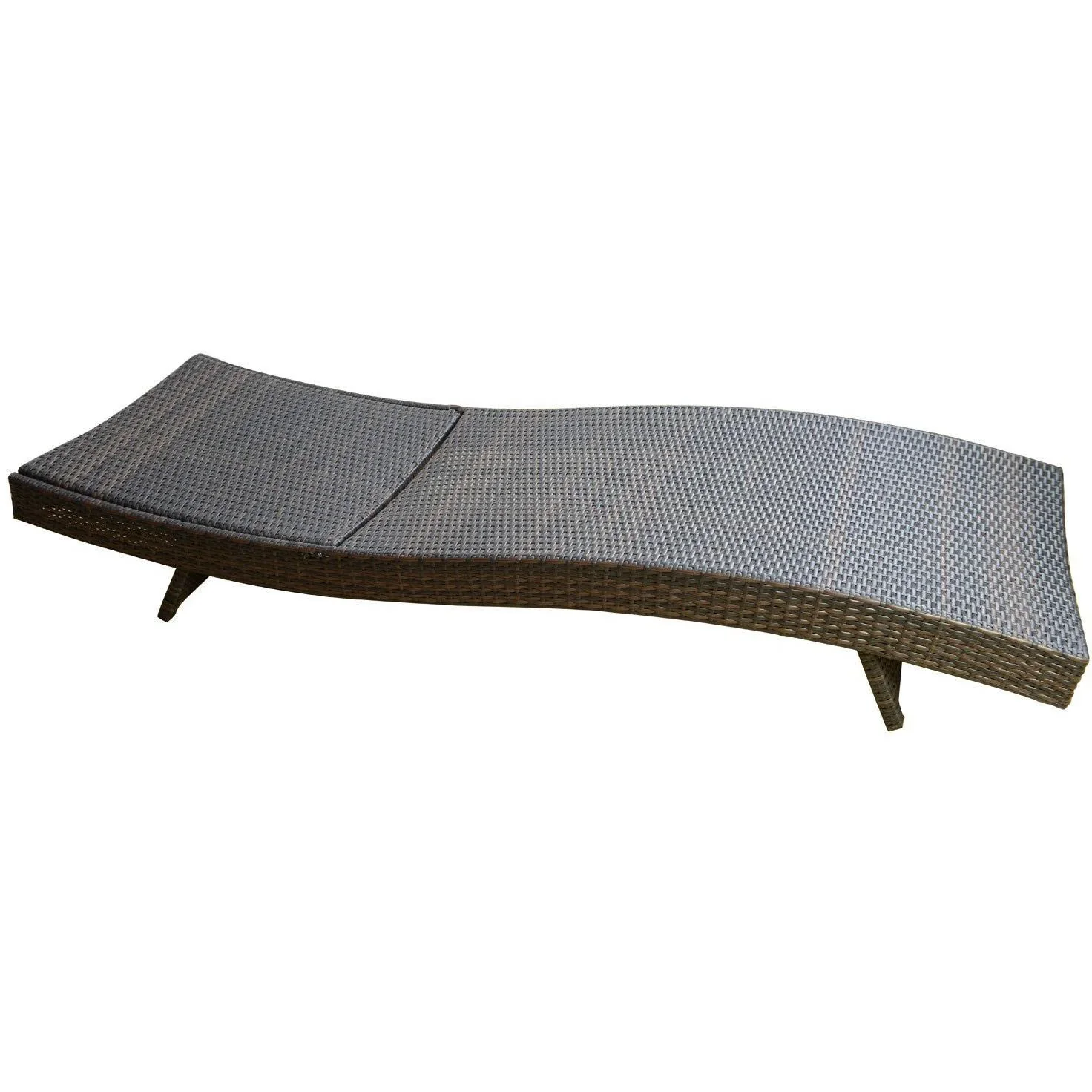Rattanliege mit verstellbarer Rückenlehne - 5