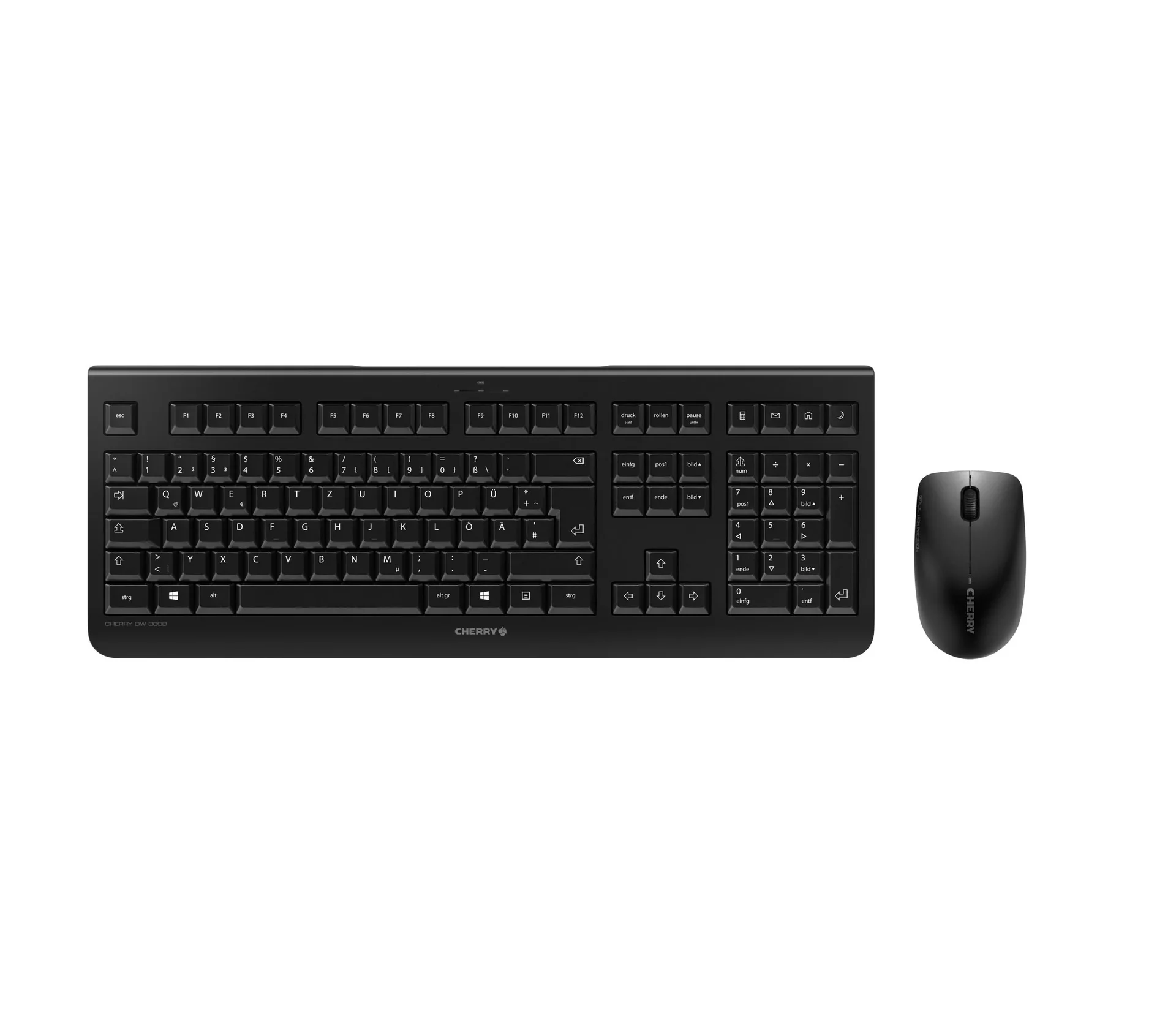 Kabelloses Tastatur-Maus-Set DW 3000 schwarz - 1