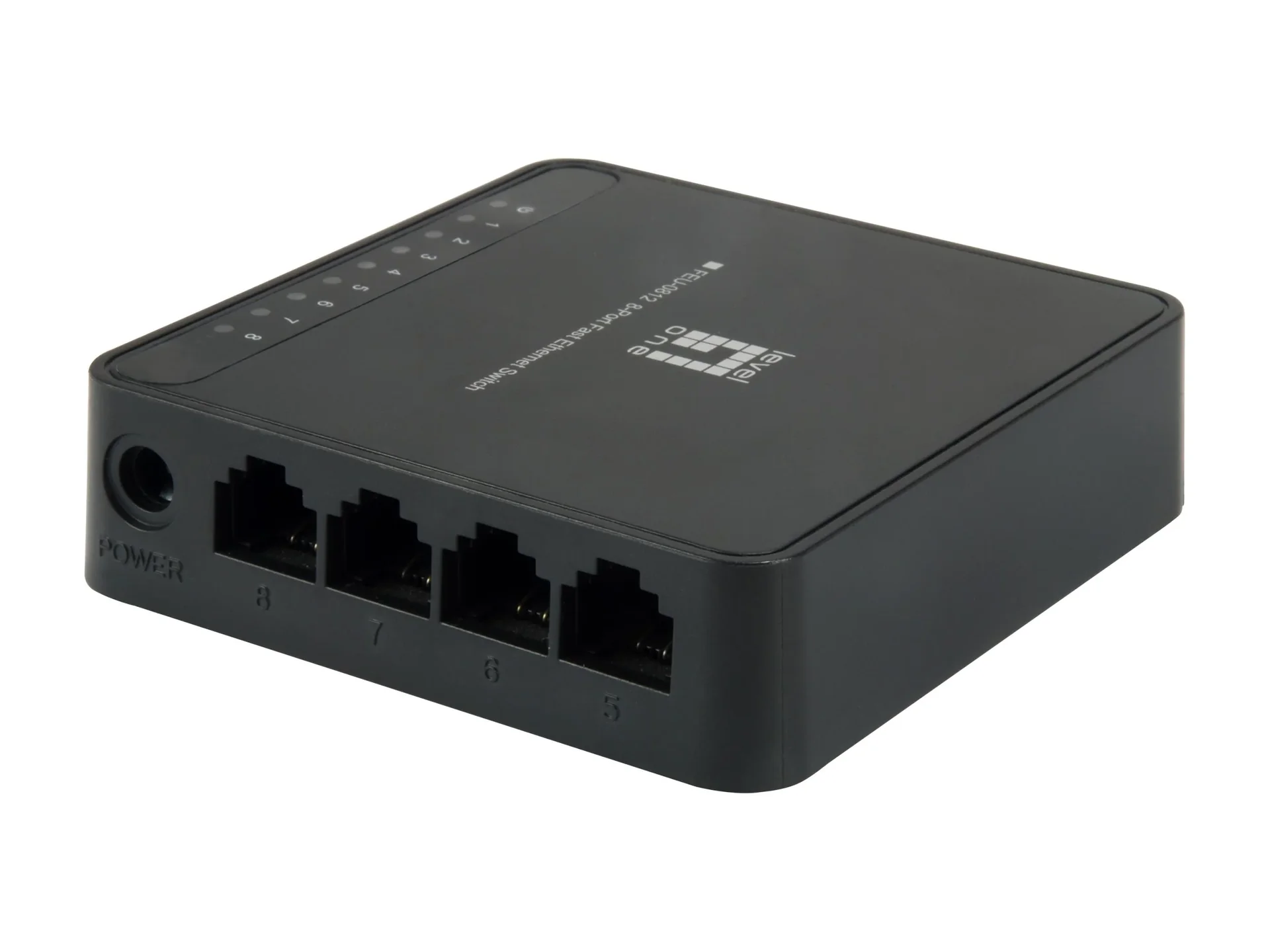 Switch 8x FE FEU-0812 Kunststoff - 2