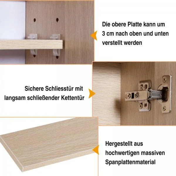 Badschrank mit Spiegel - 3