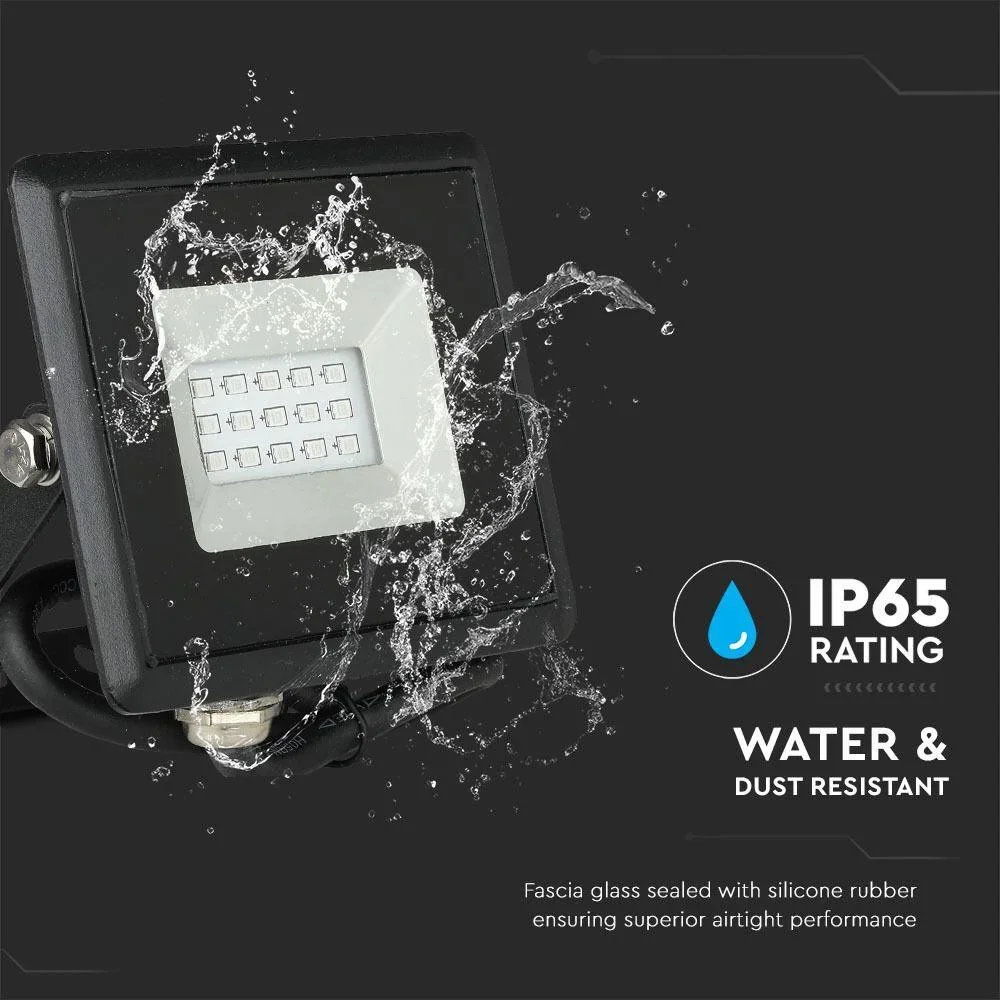 VT-4021 20W Strahler mit blauem Licht - IP65 - Atmosphärische Beleuchtung - 1