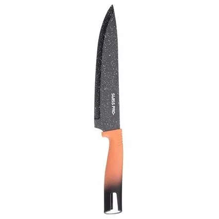 Küchenmesserset -mit Standard- 8-teilig -Orange - 1