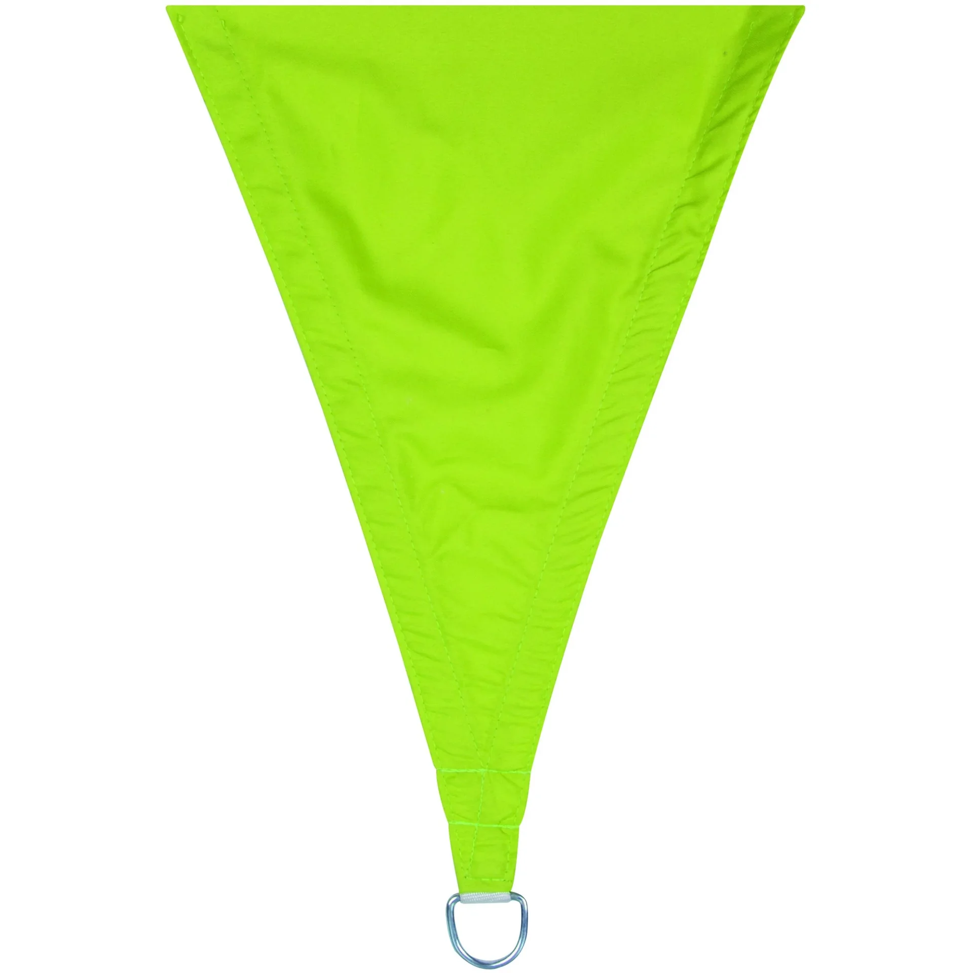 sonnensegel - dreieckig - 3.6 x 3.6 m x 3.6 m - lime grün - 1