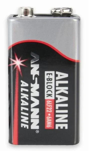 Alkaline 9V Block Batterie - 1 Stück - 2