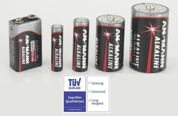 Alkaline 9V Block Batterie - 1 Stück - 5