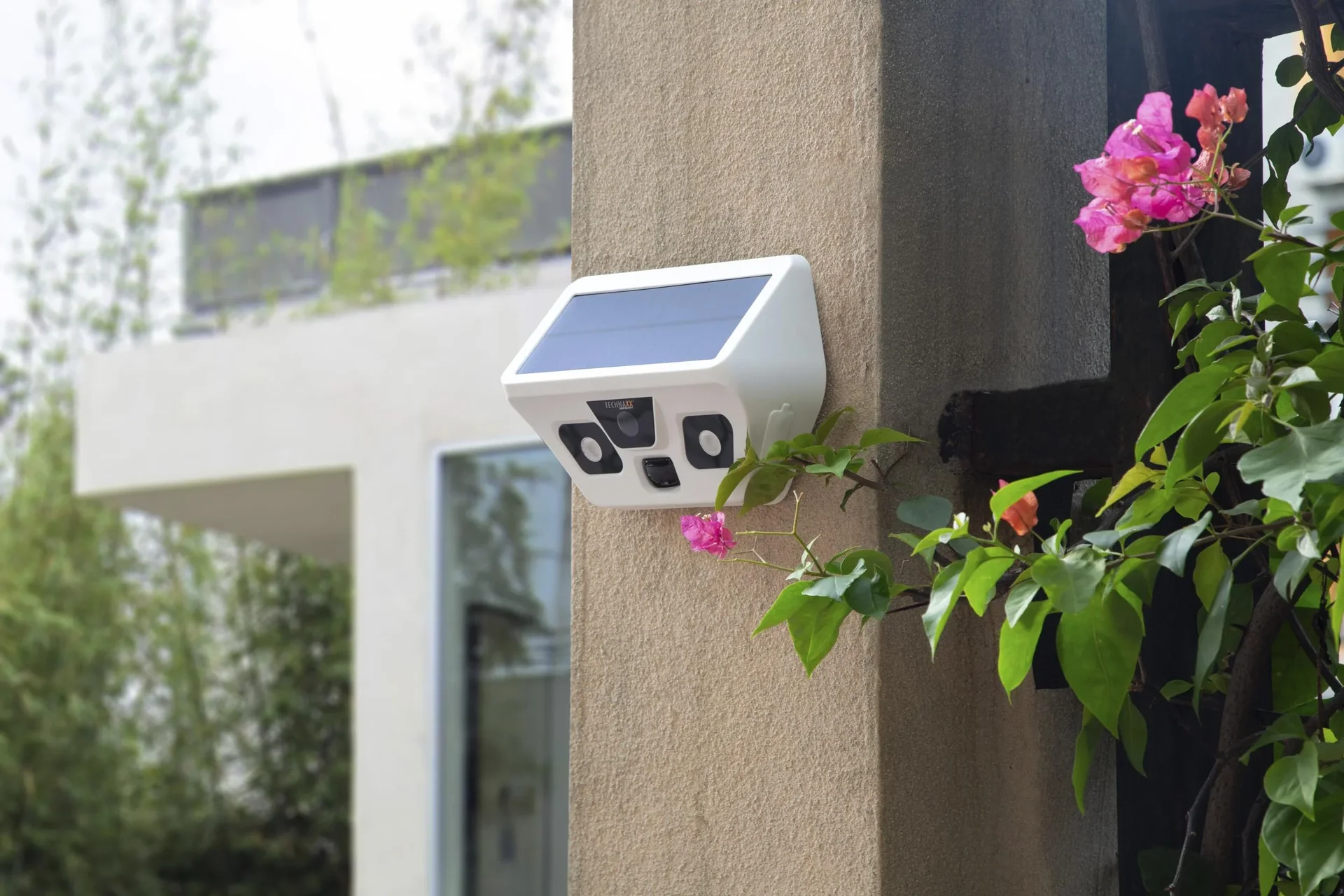 FullHD-Solar-Außenkamera mit LED-Licht - 2