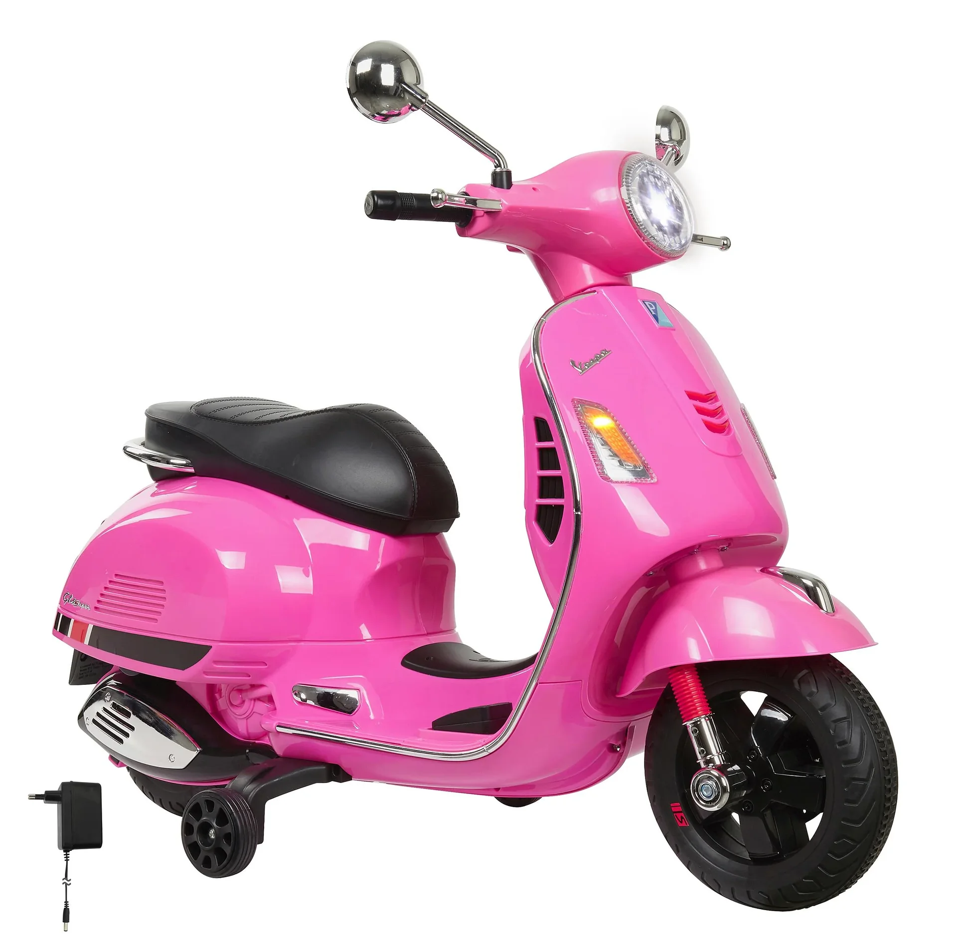 Ride-on Vespa für Kinder, 12 Volt, Pink - 1