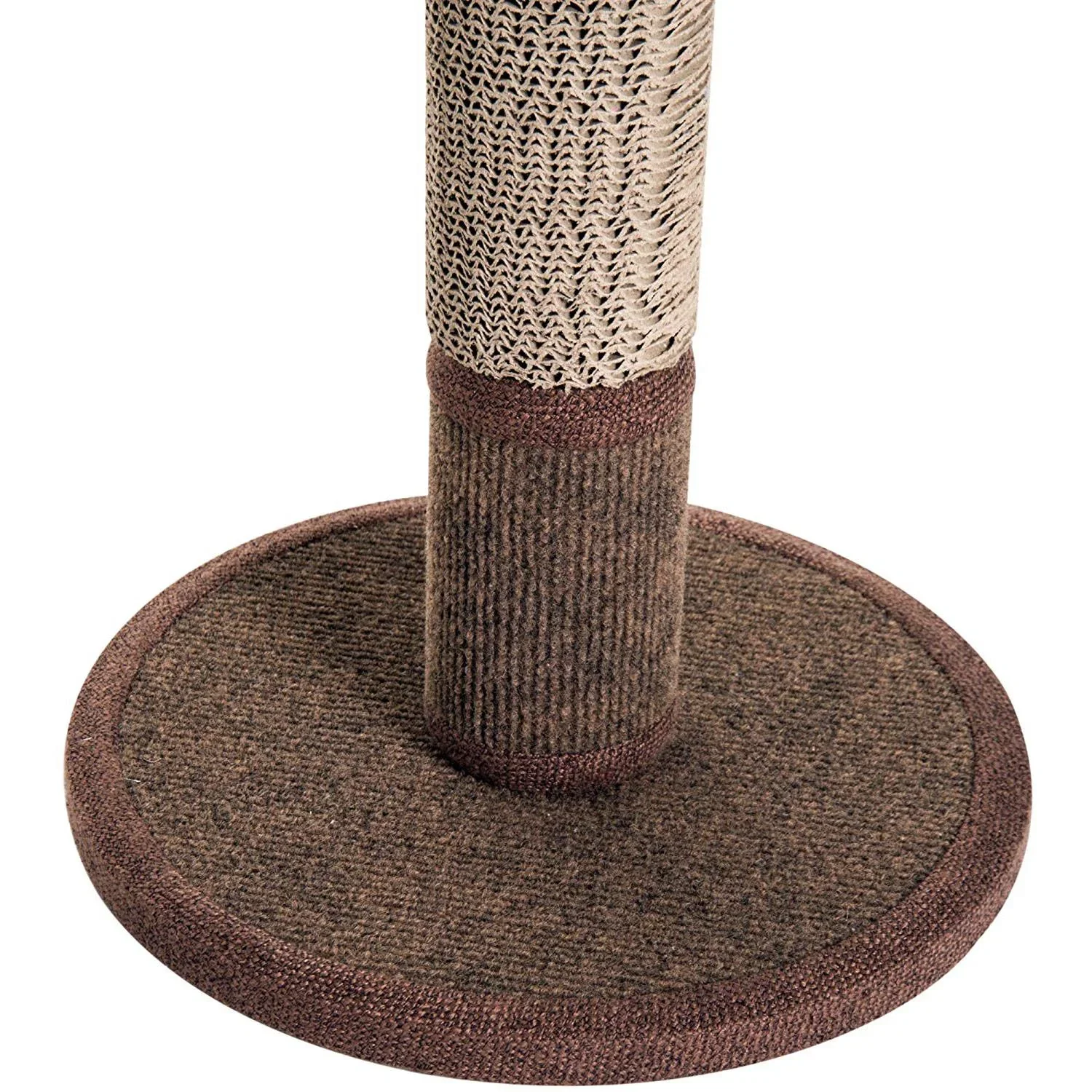 Kratzstamm Katzenbaum Kletterbaum mit einem Ball Braun - 3