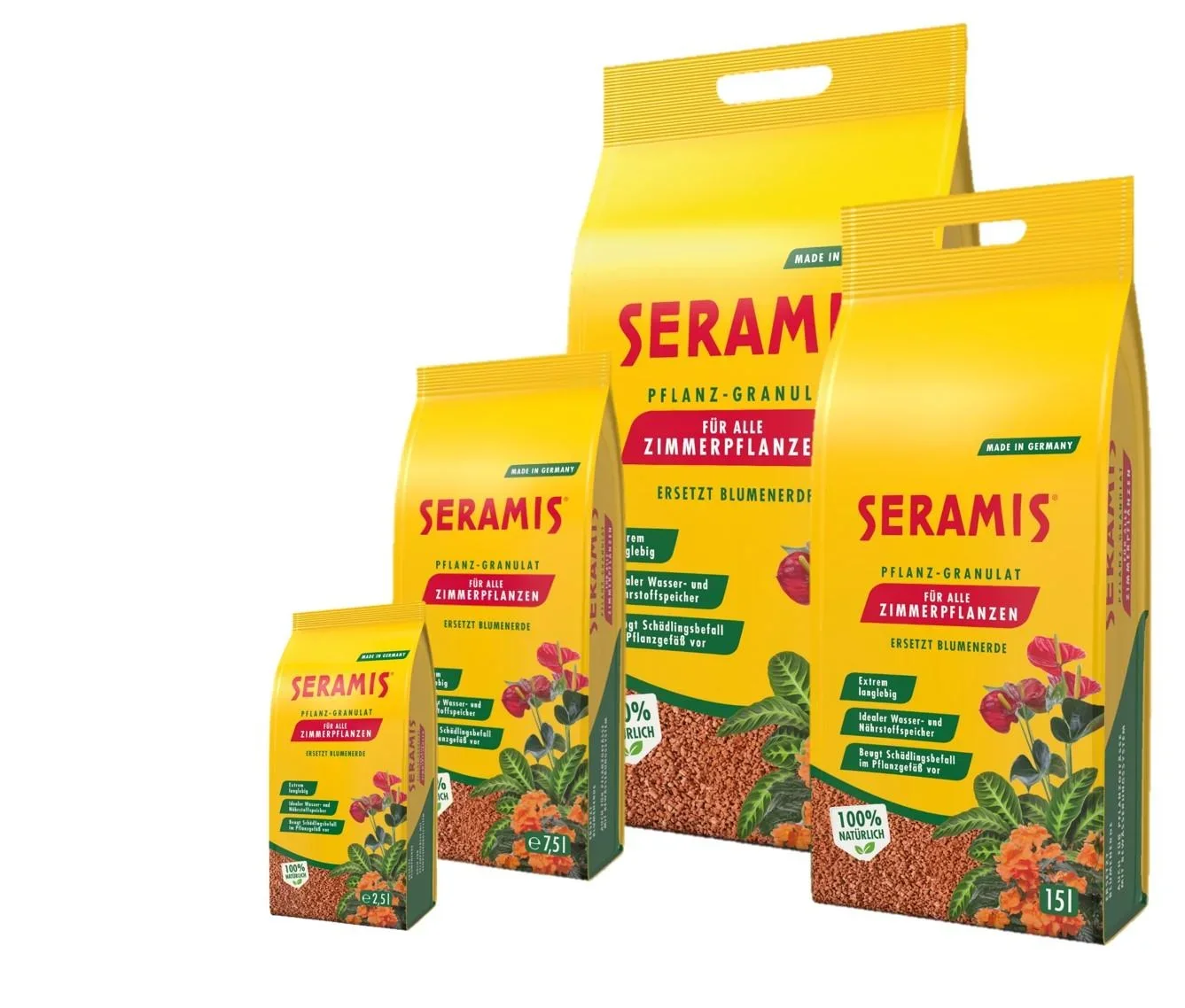 Pflanz-Granulat für alle Zimmerpflanzen - 25 L - 0