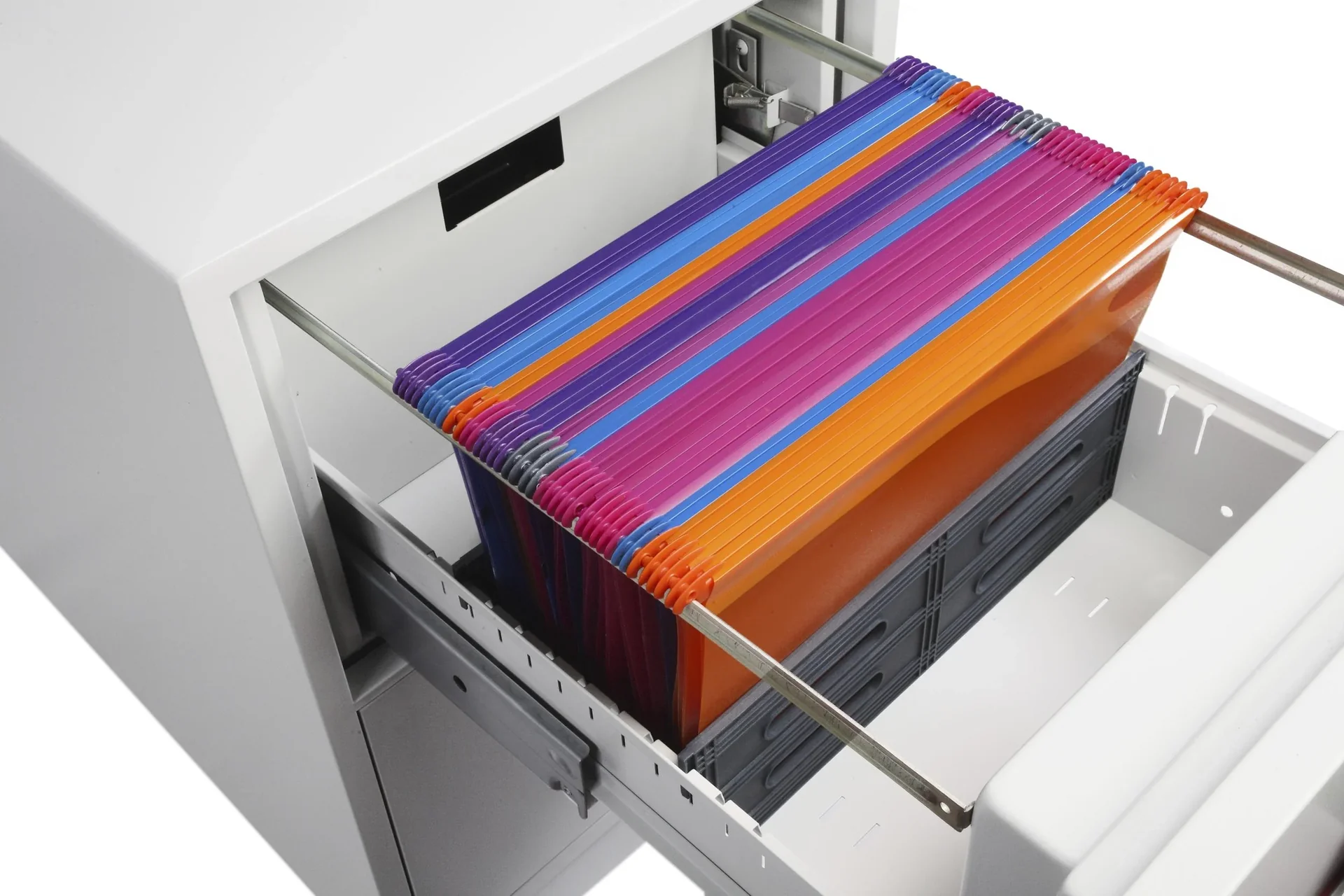 Aktenschrank World Class Vertical Fire File mit 2 Schubladen und elektronischem Schloss - 1