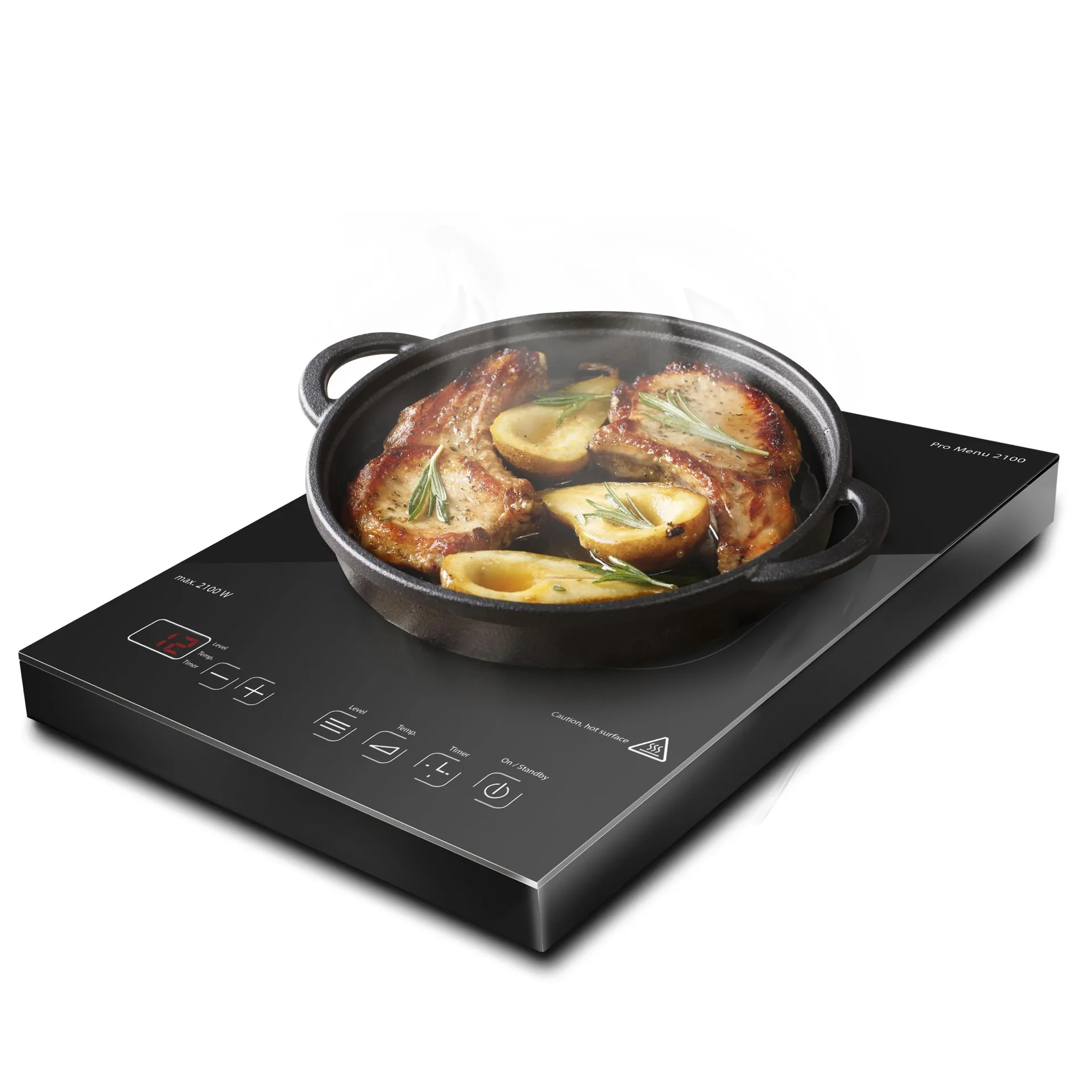 Einzel- Induktionskochfeld "ProMenu 2100" - 3