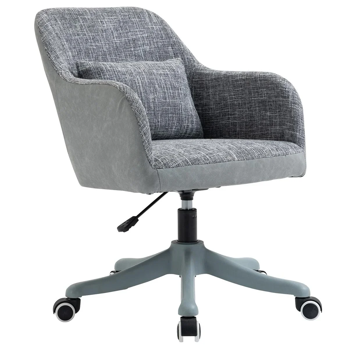 Bürostuhl höhenverstellbarer Chefsessel Gamingstuhl mit Massagefunktion USB-Schnittstelle ergonomischer Zwei-Punkt-Vibra - 0