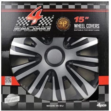 Radblendenset Nardo Silver Black 15inch - 0