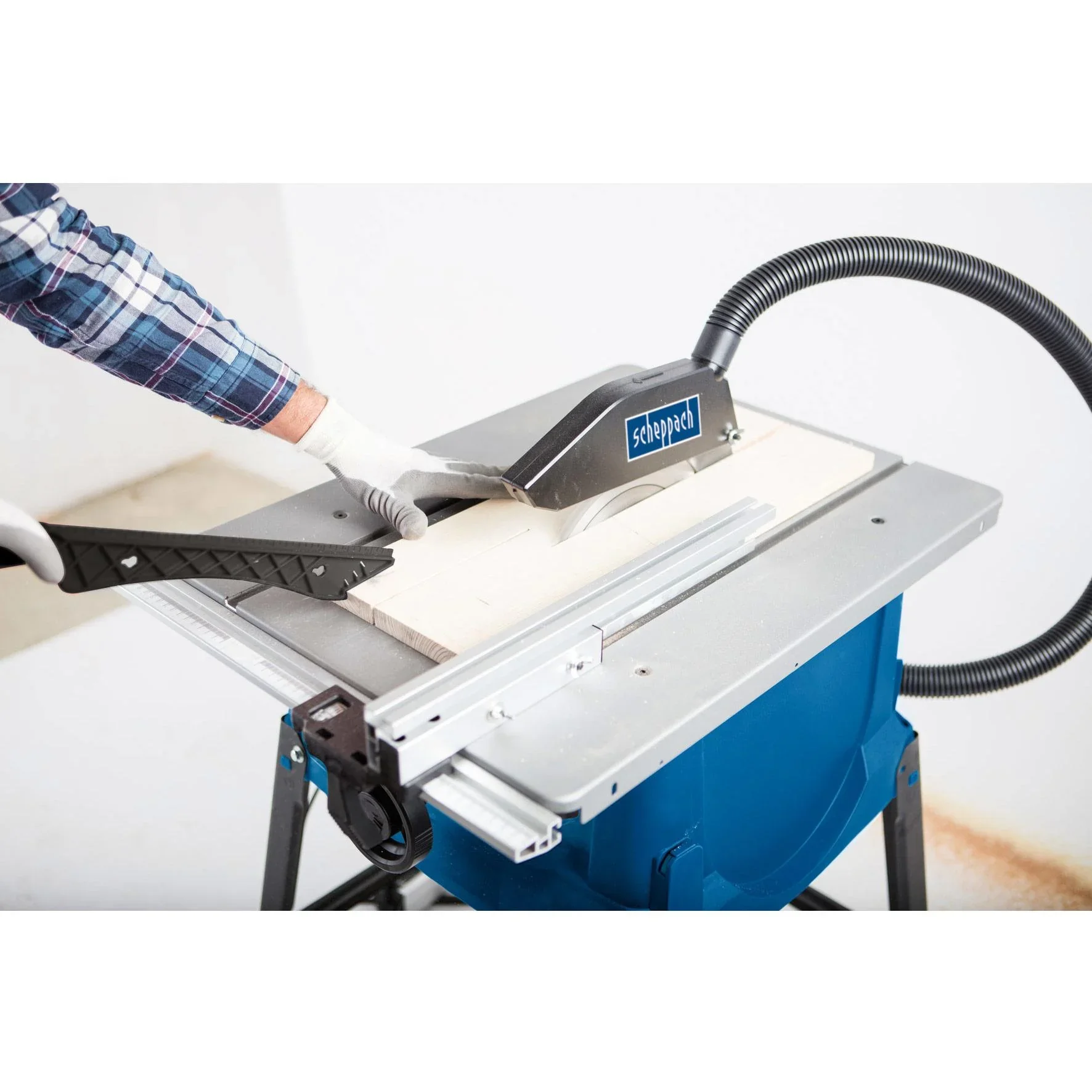 Tischsäge 10" HS100S Ø250mm + HD2P Kompaktentstauber - 4