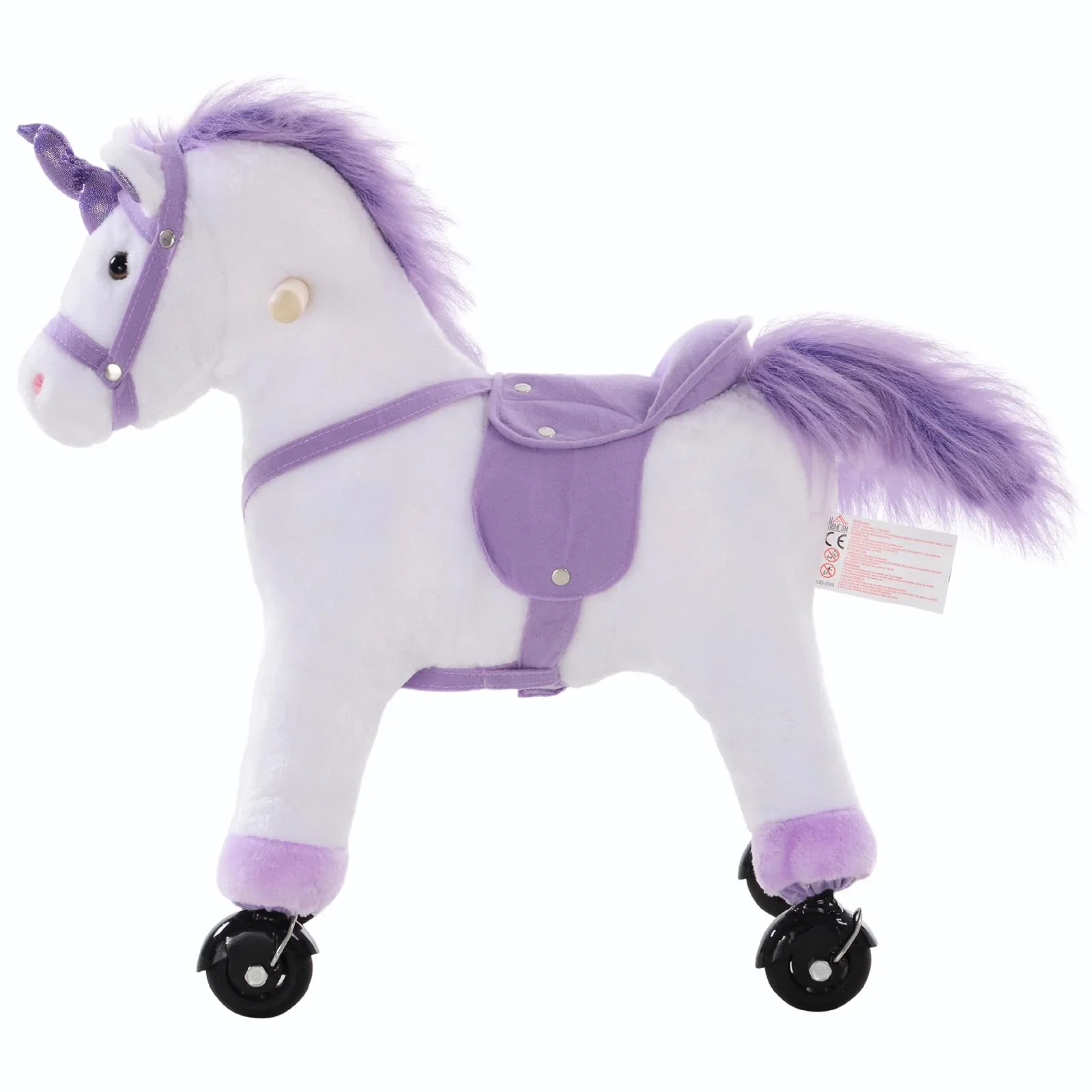 Plüsch-Einhorn auf Rollen - 1
