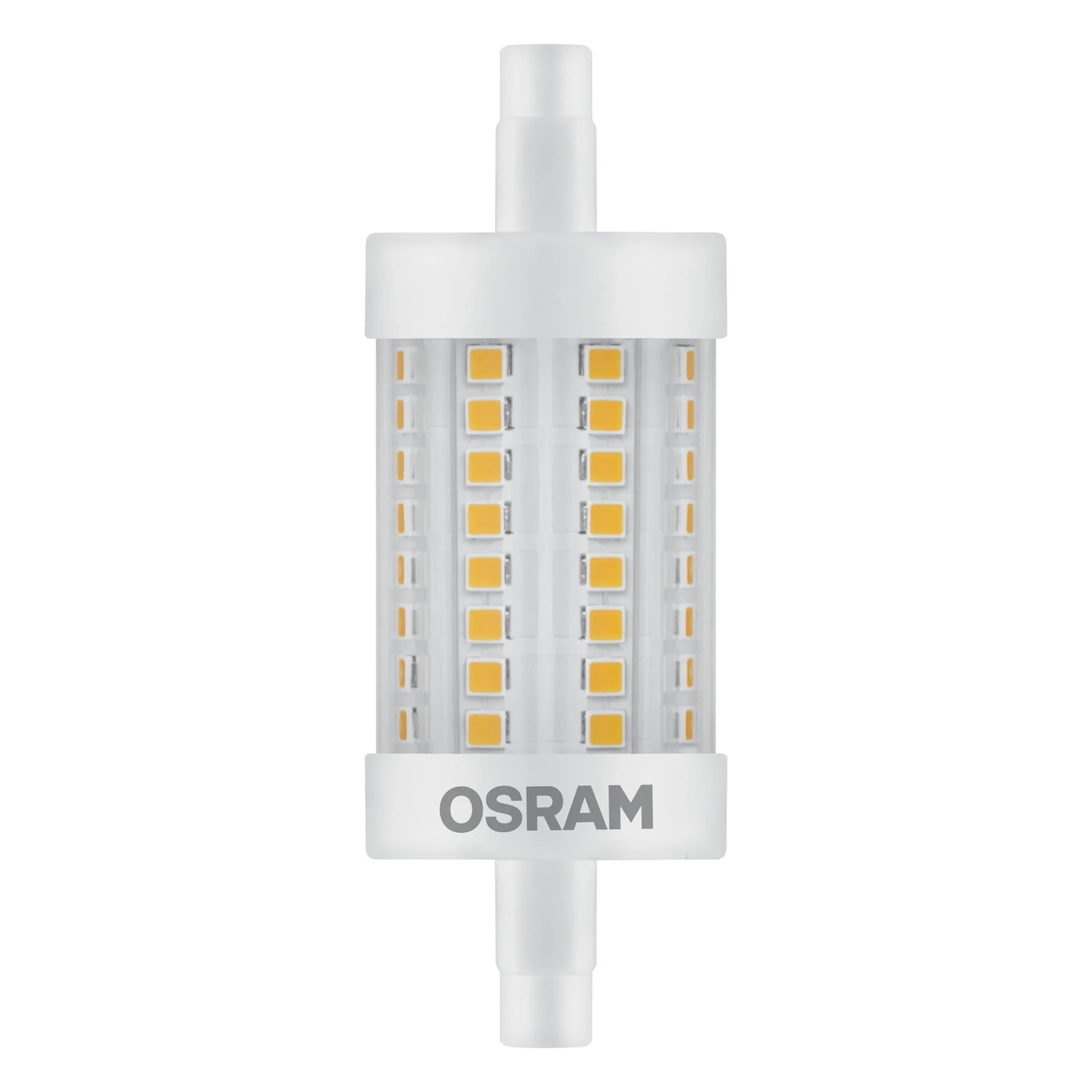 LED Star Line Reflektorlampe, 8 Watt, R7S, 78mm, warmweiß - 0